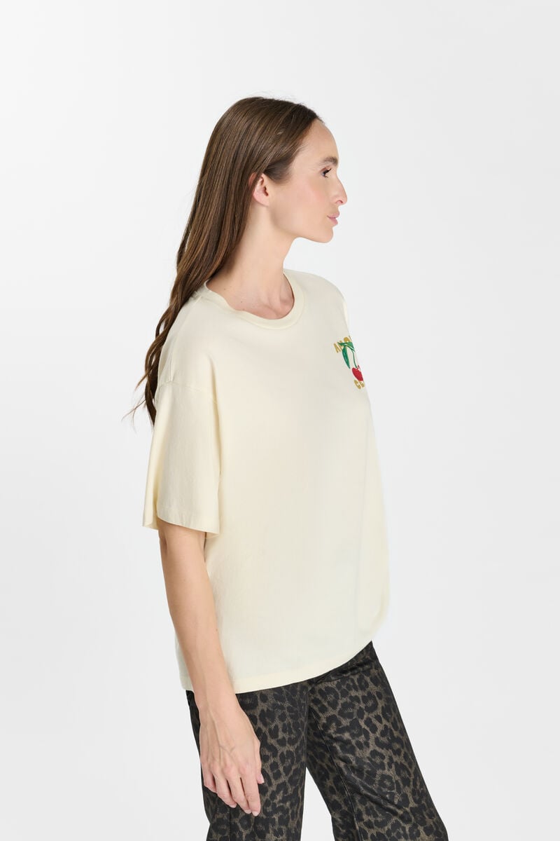 T-shirt LE TEMPS DES CERISES White