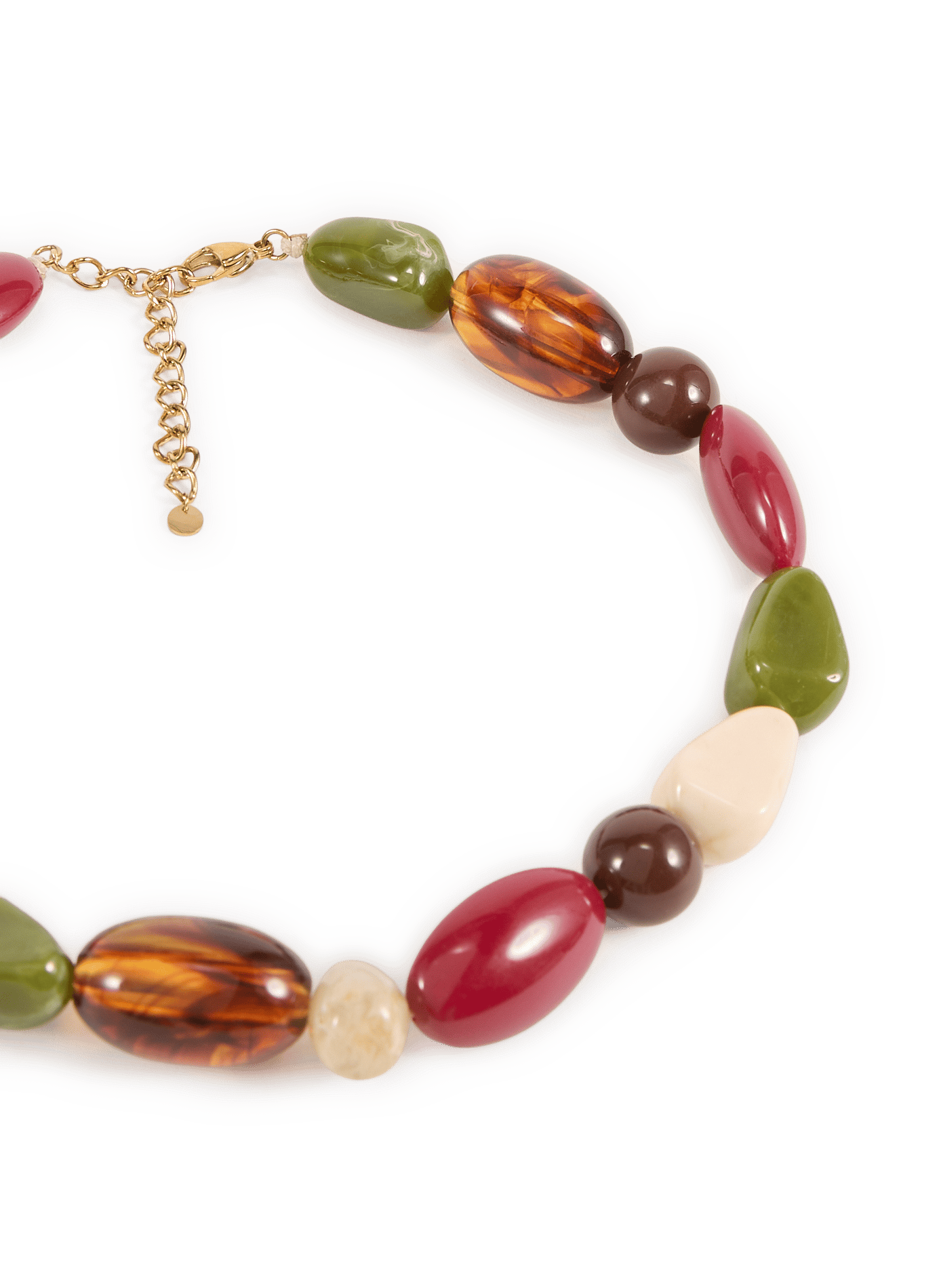 Golden necklace AU PRINTEMPS PARIS Multicolored