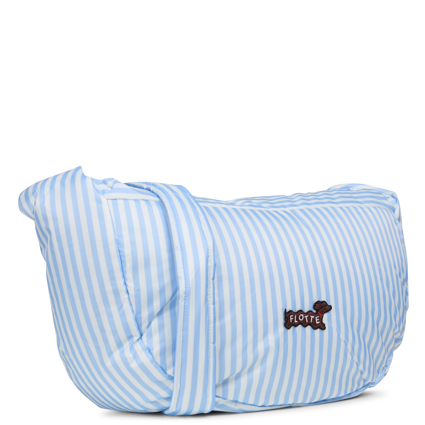 Sac banane rayé avec broderie FLOTTE Blau