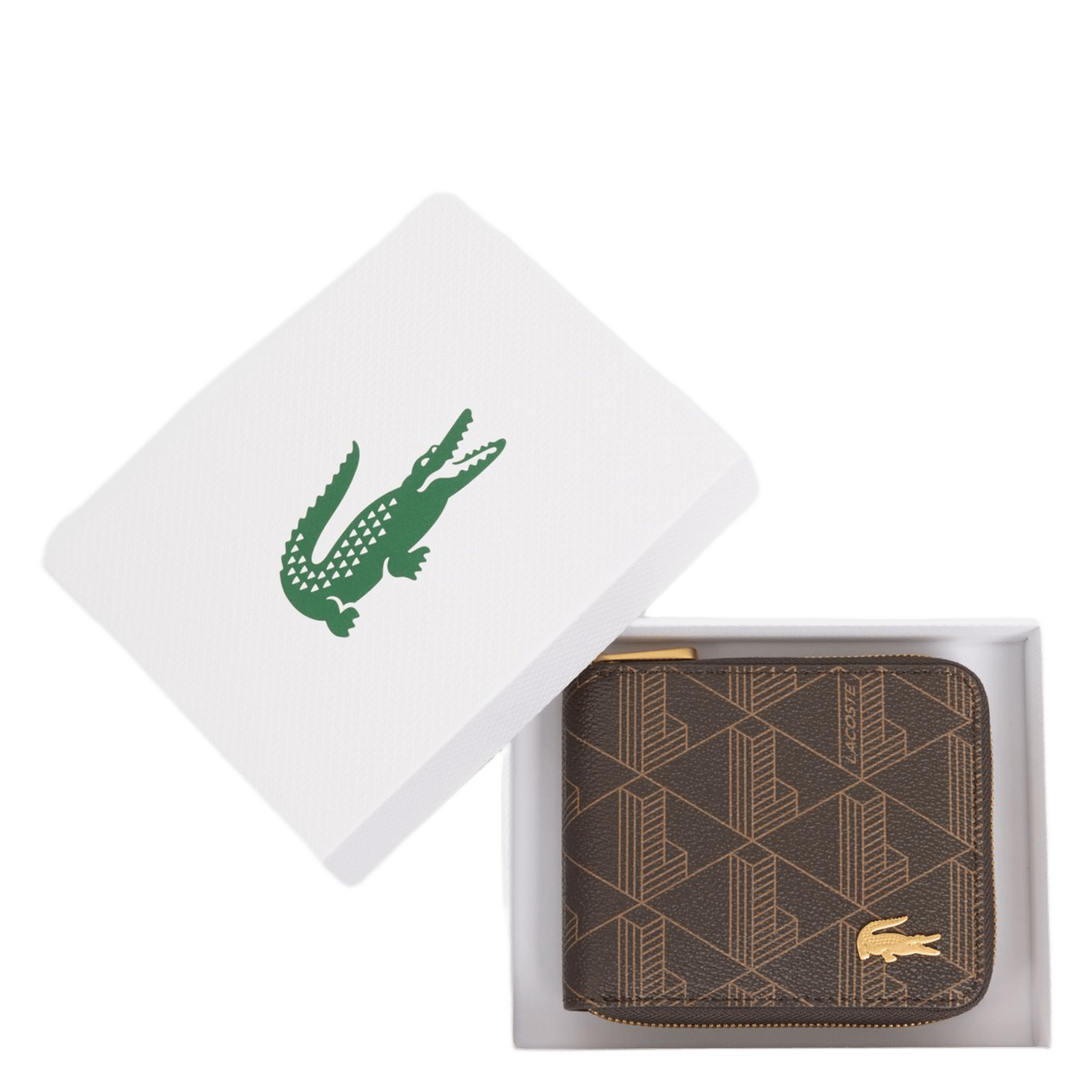 Reißverschlusstasche The Blend LACOSTE Braun