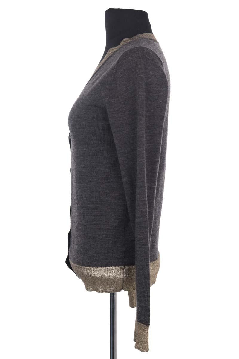 Cardigan BONPOINT - Seconde Main Grey