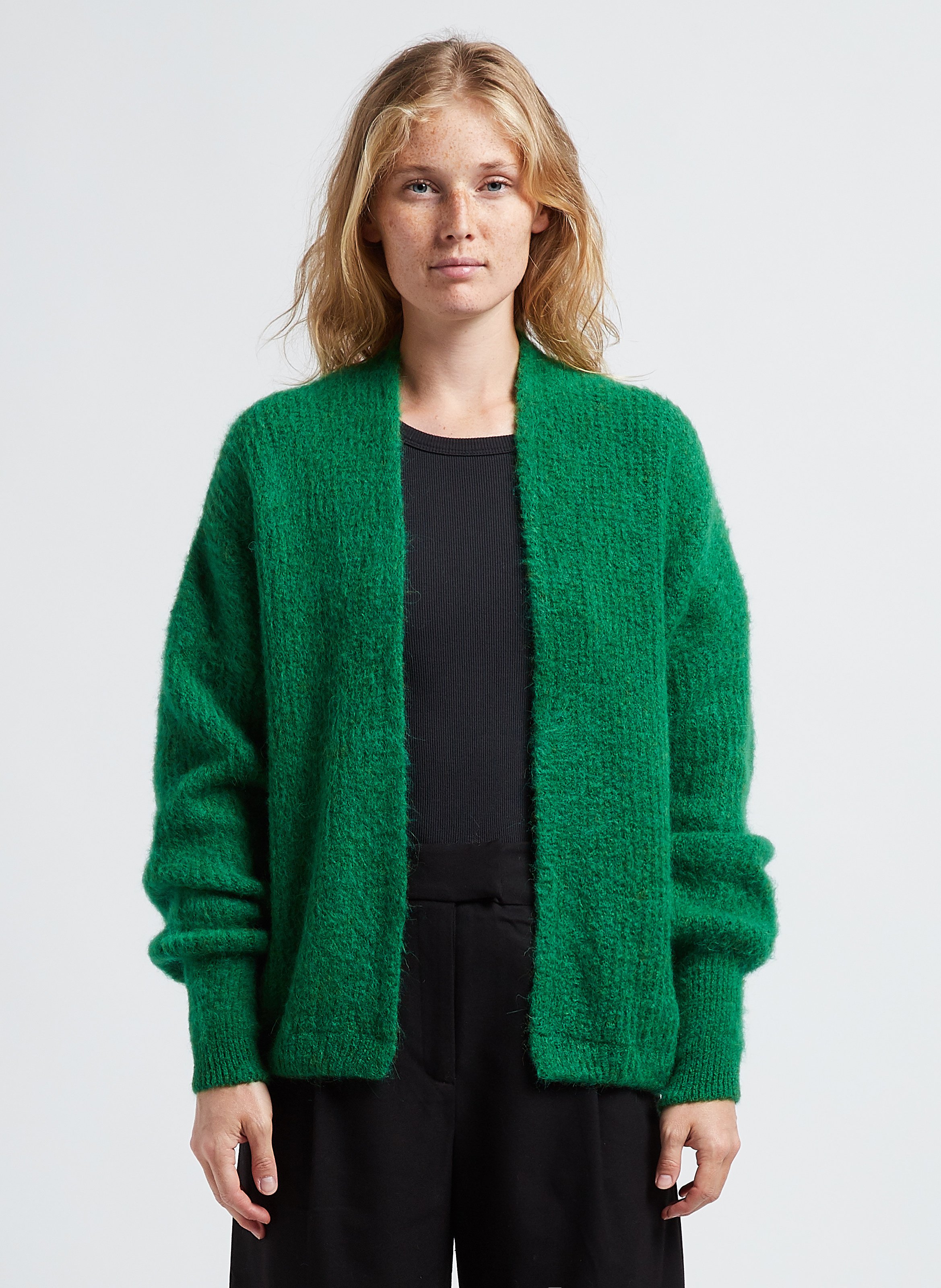 Cardigan best sale vert zara