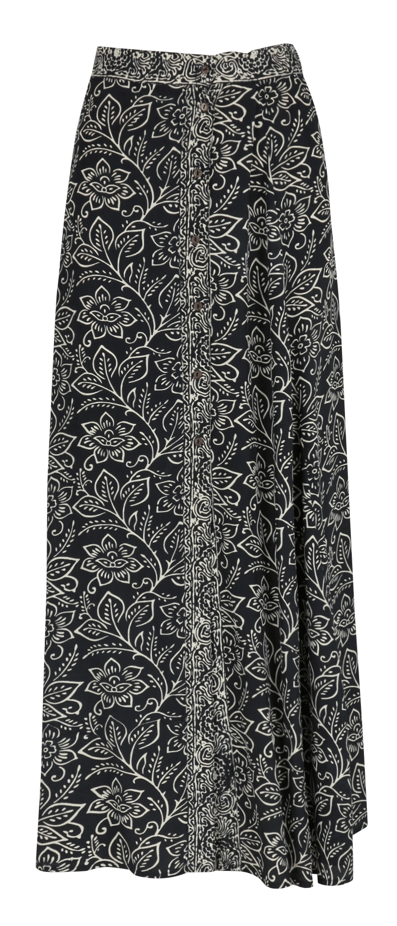 Kurzer Rock mit Print MAISON HOTEL Schwarz