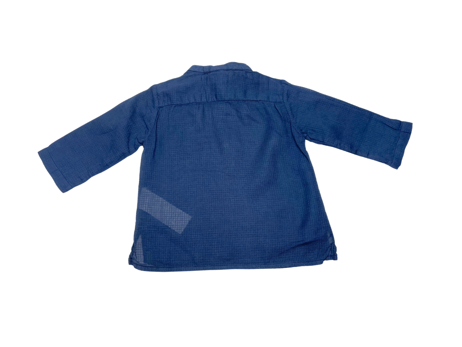 Blue baby blouse - 6 months BONTON - Seconde Main Blue
