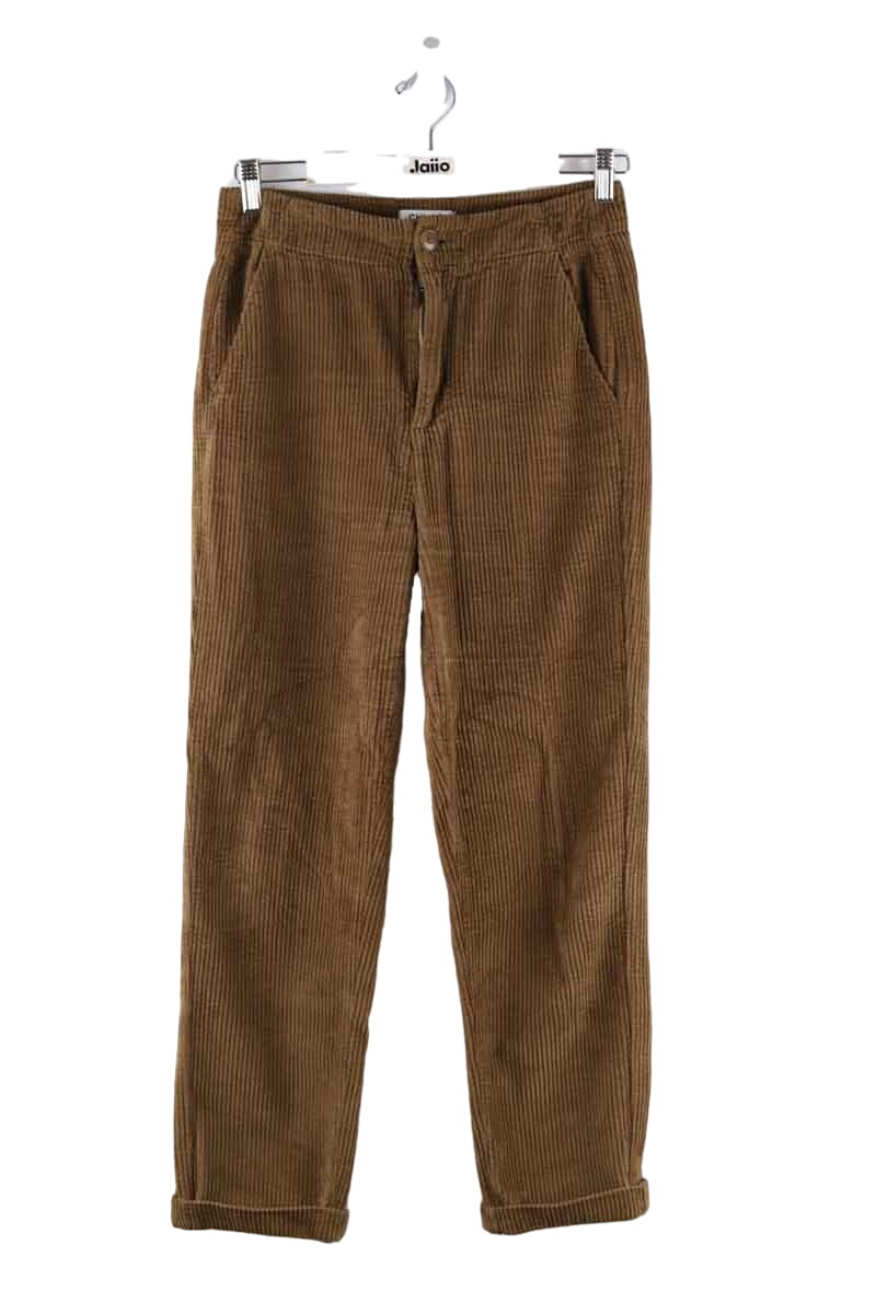 Slim-fit cotton cargo pants CHLOE STORA - SECONDE MAIN Brown