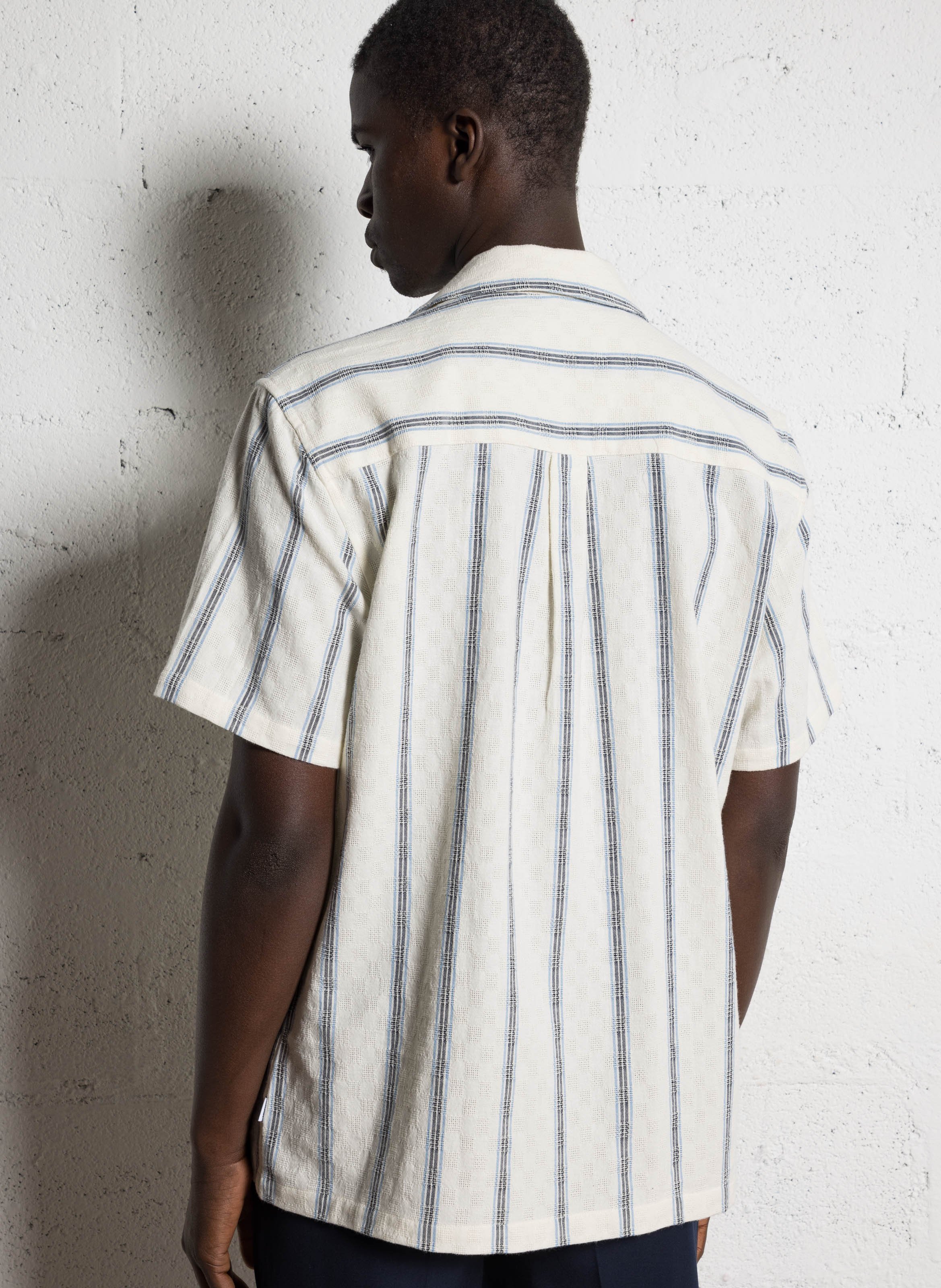 Effen overhemd Colonel LES DEUX Beige