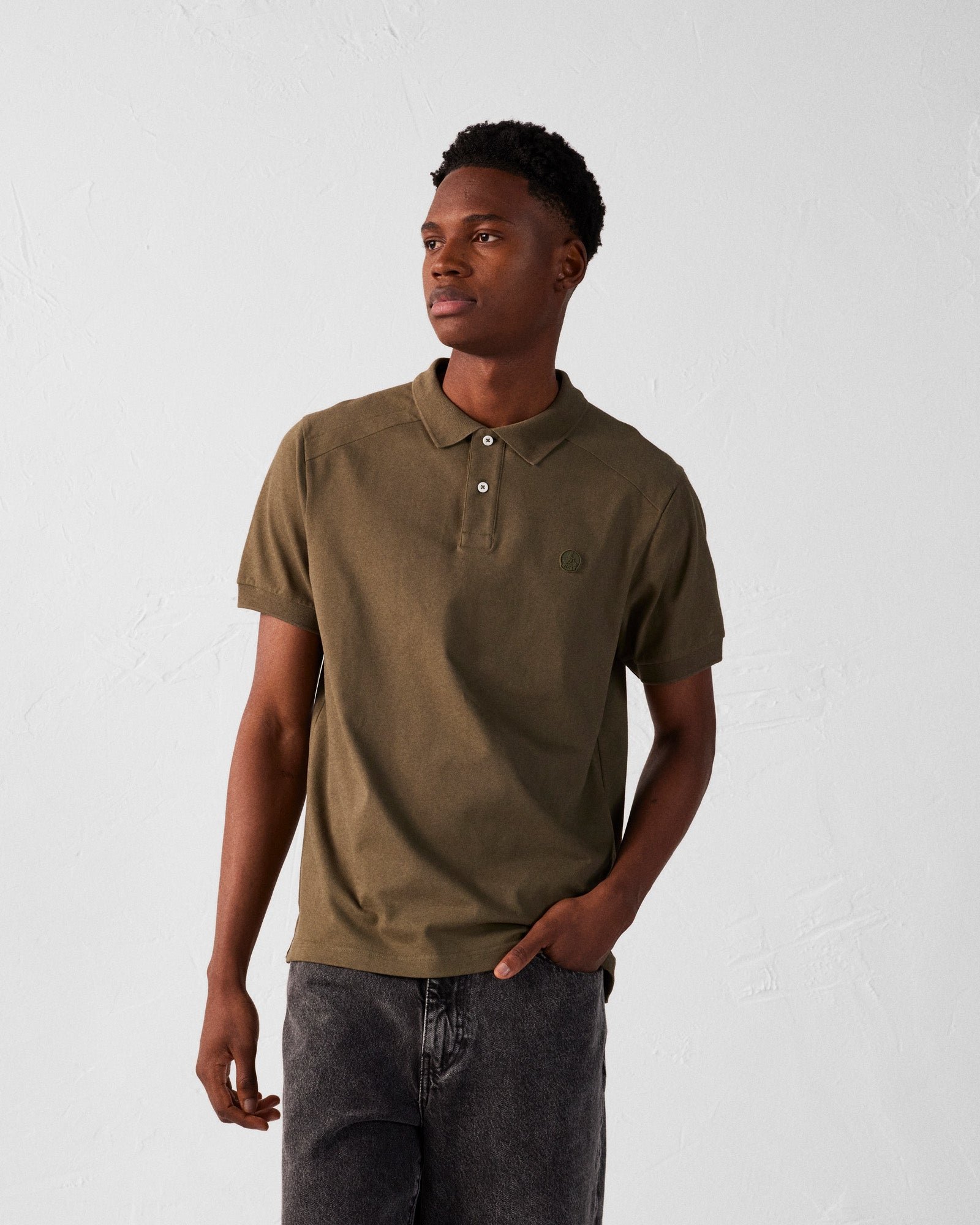 Alvaro cotton polo JOTT Green