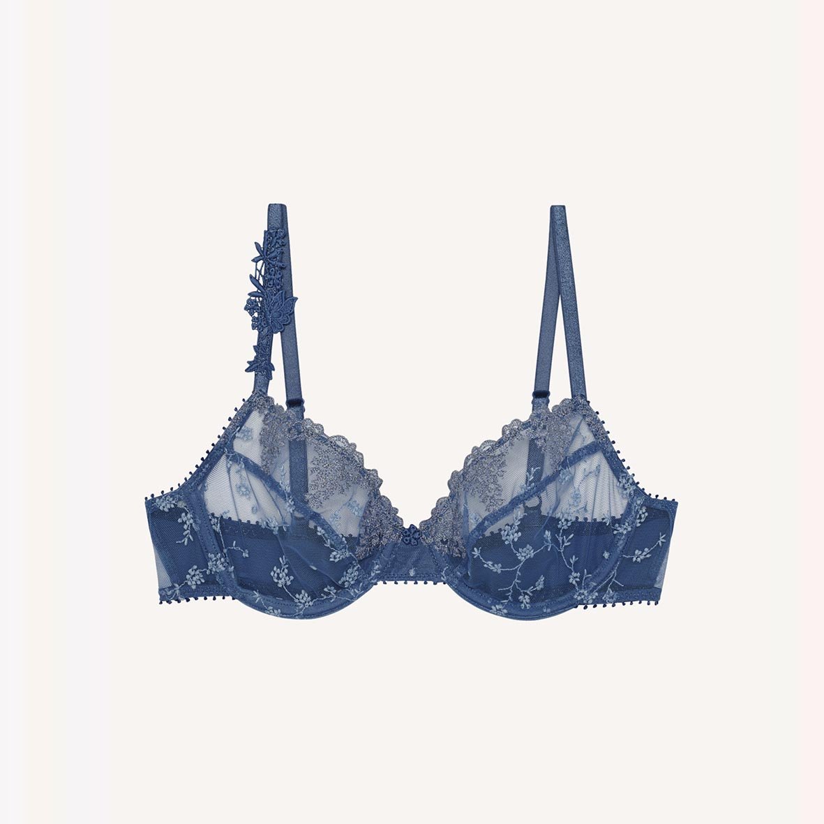 A Fleur de Toi balcony bra PASSIONATA Blue