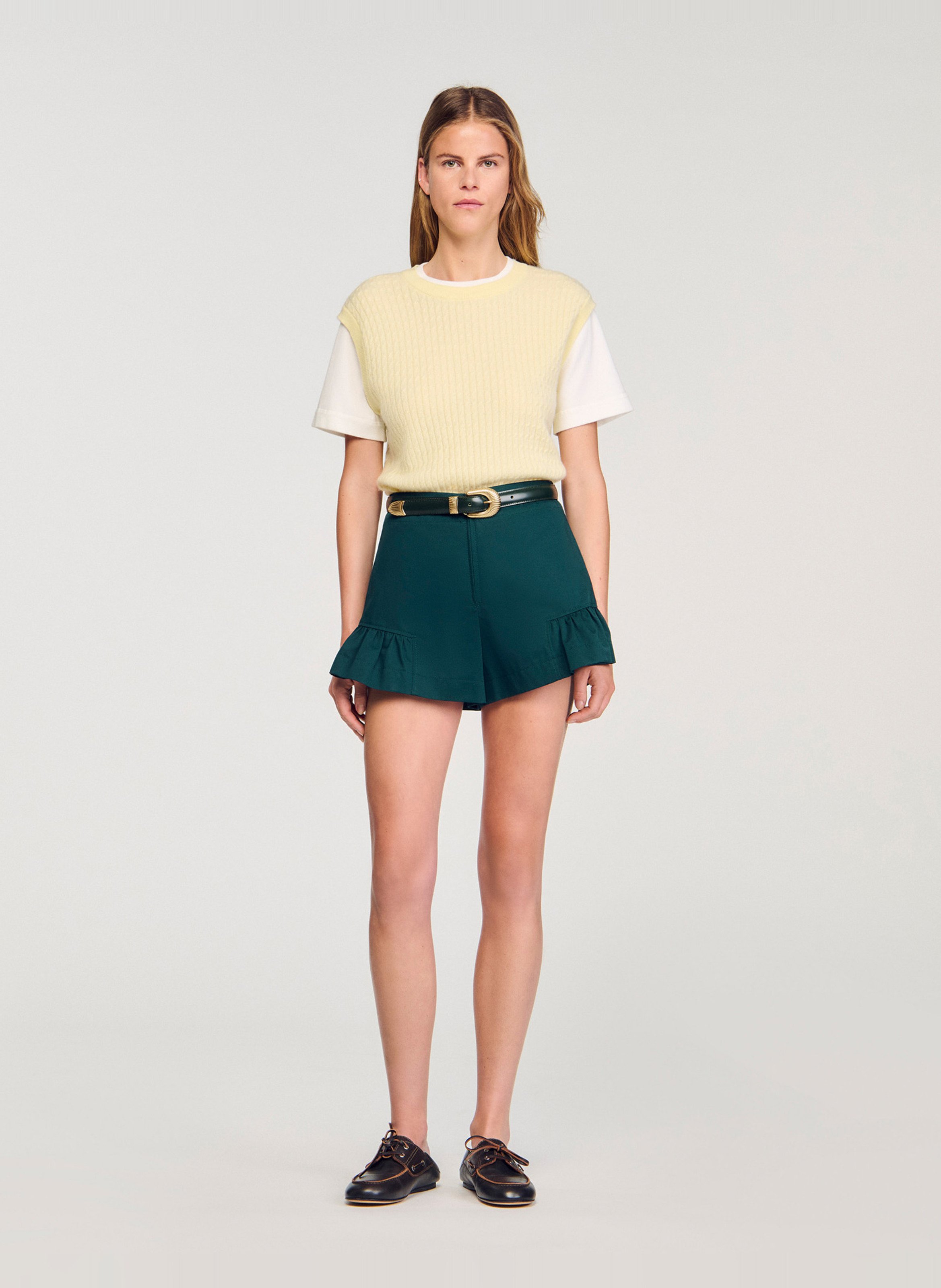 Alpaca wool sweater Yellow