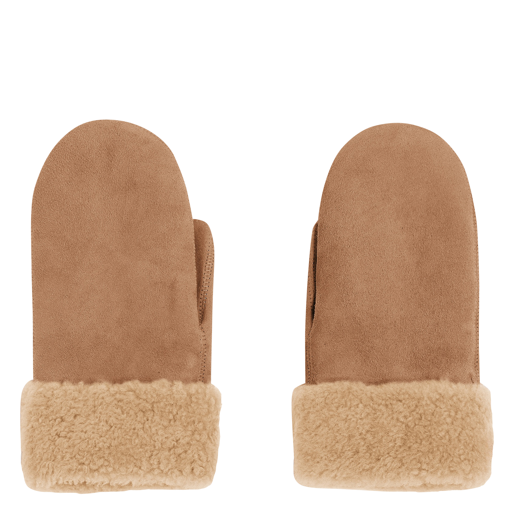 Wool mittens ILDA'S SHEEP Beige