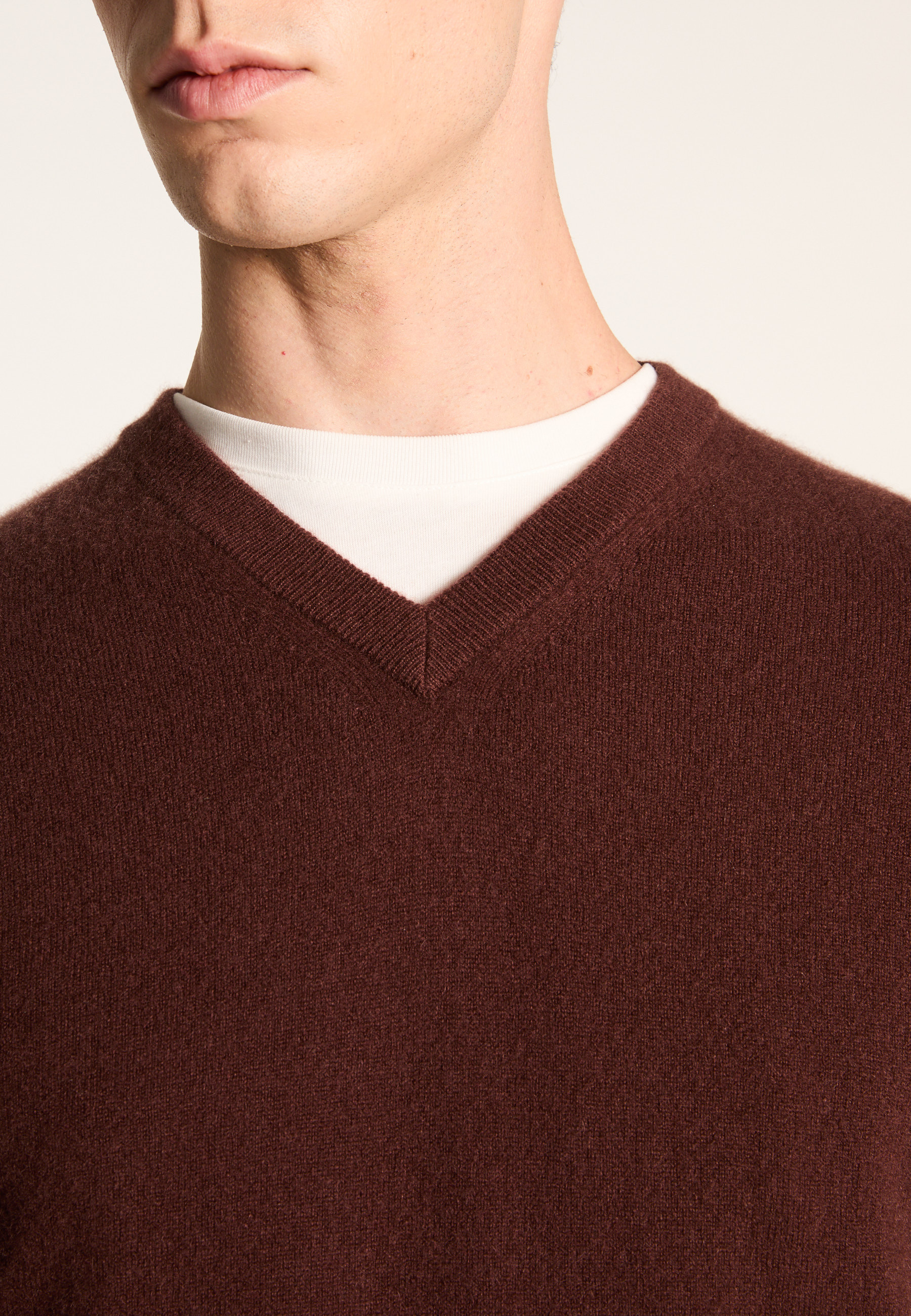 Cashmere sweater MAISON MONTAGUT Brown