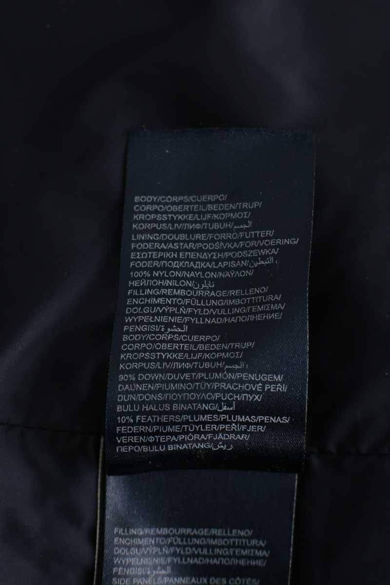 Lightweight quilted padded jacket with high neck TOMMY HILFIGER - SECONDE MAIN Khaki