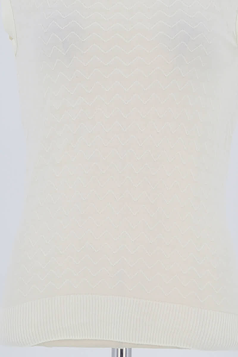 Azawood sleeveless top AGNES B. - Seconde Main White