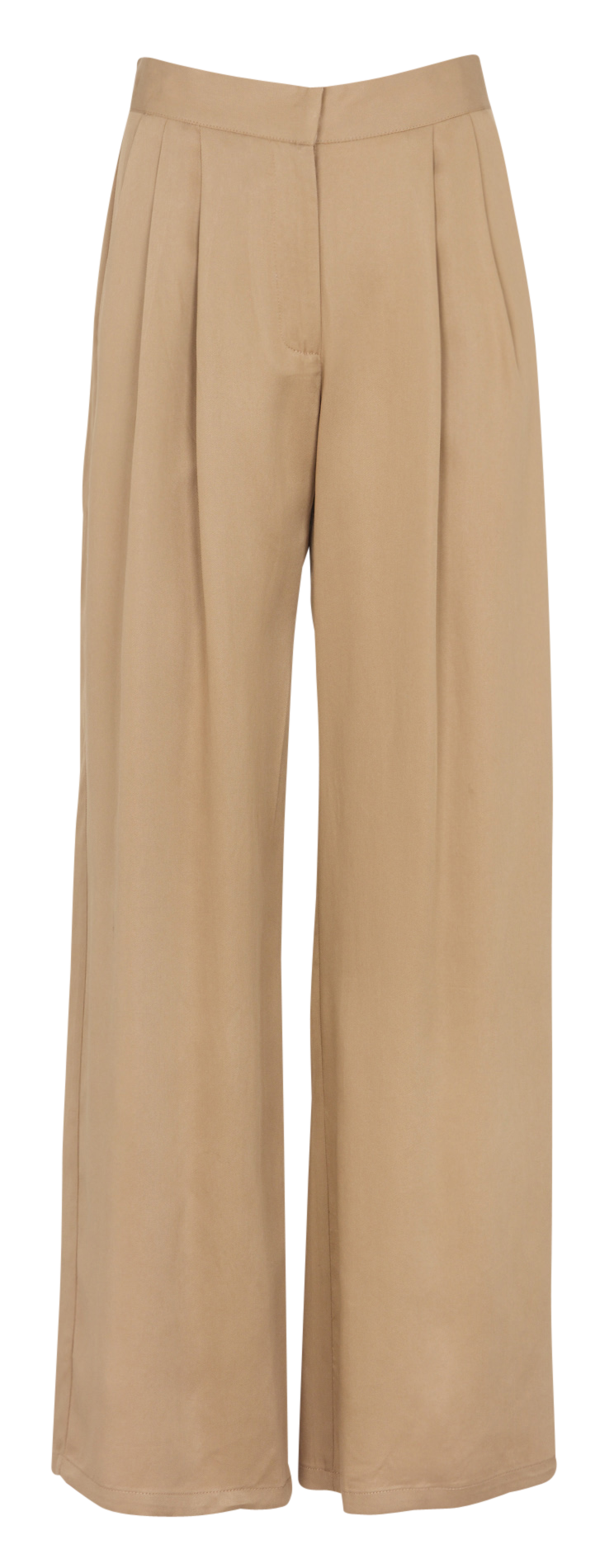 Azawood - Weite Hose mit hohem Bund LA PETITE ETOILE Beige