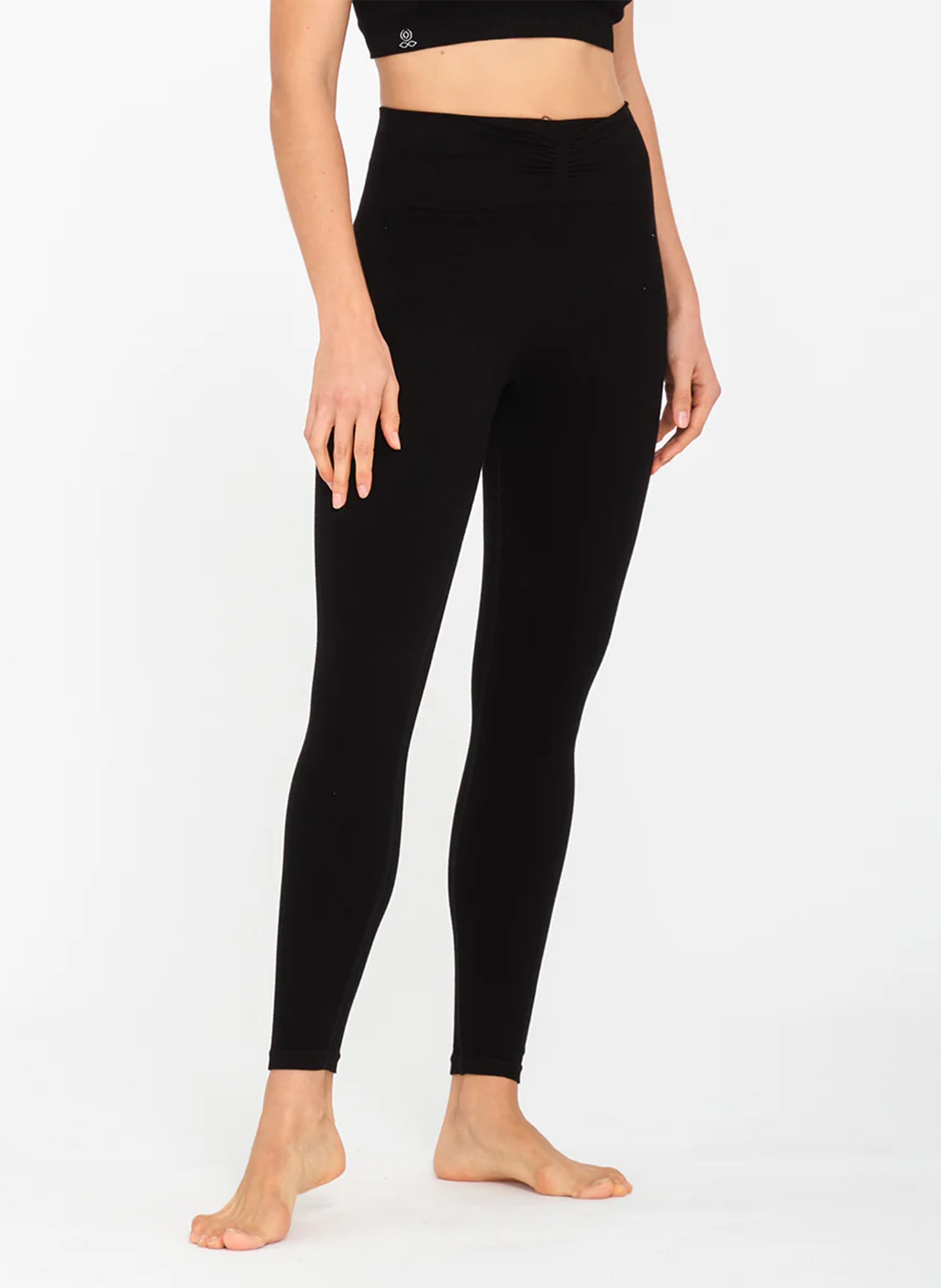 Bamboo-fiber yoga leggings YOGA SEARCHER Black