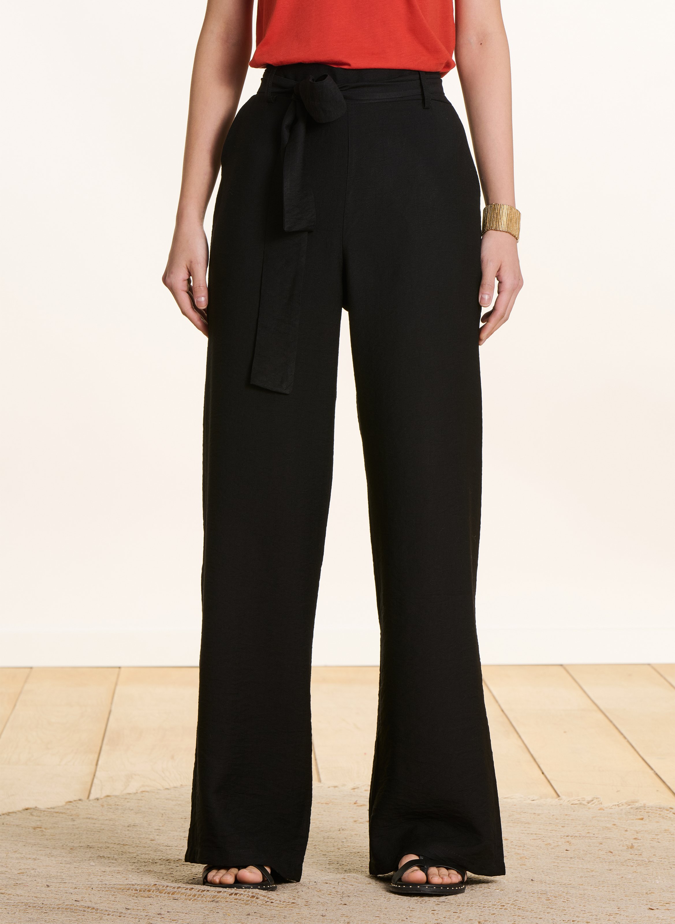 Azawood - Weite Hose mit hohem Bund LA FEE MARABOUTEE