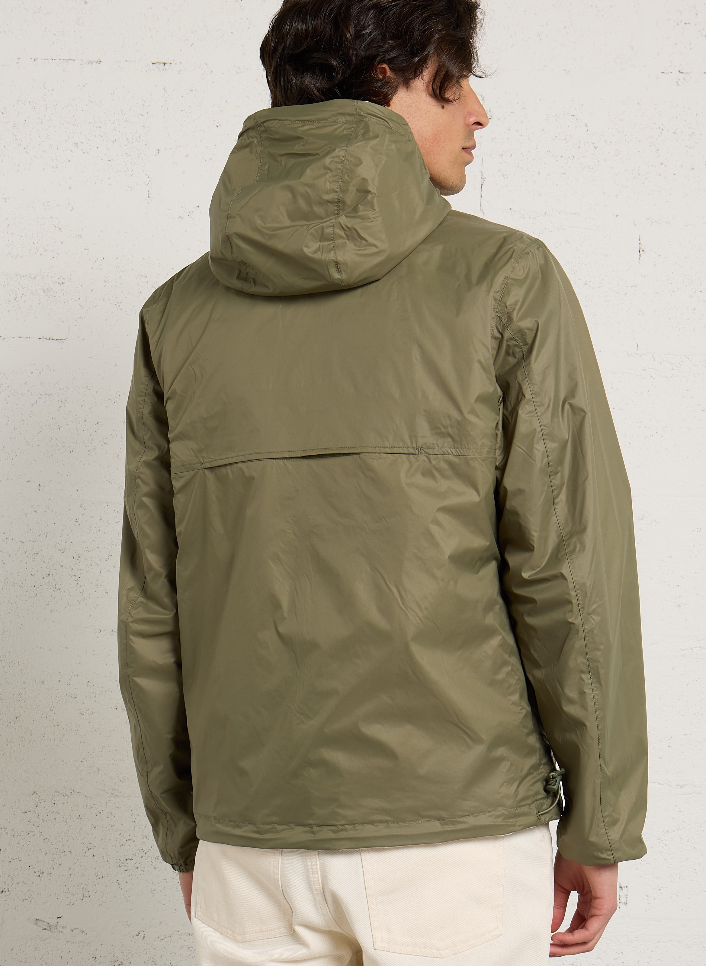 Hooded jacket K-WAY Beige