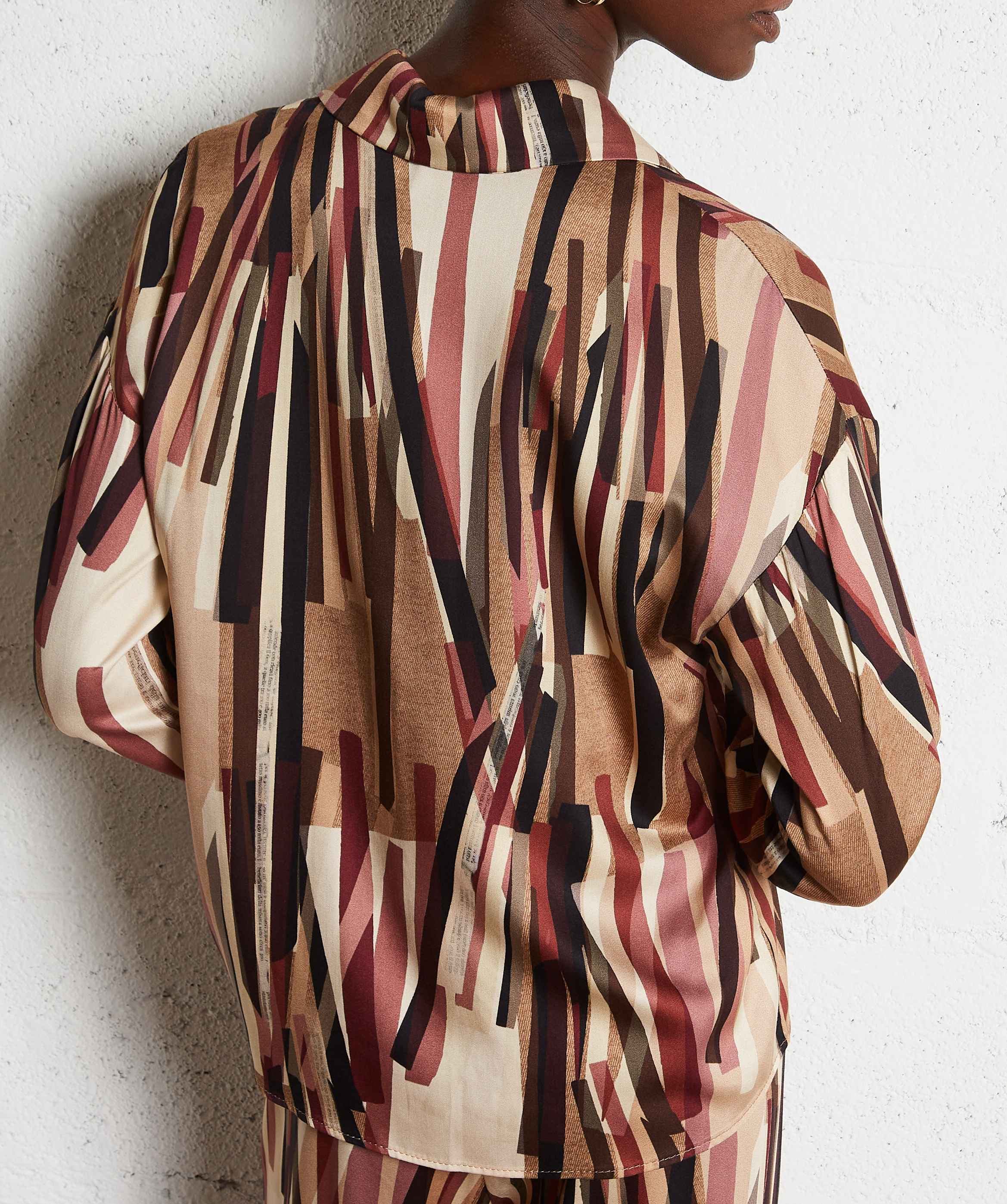 Chemise col classique imprimée IMPERIAL Beige