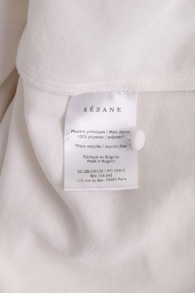 Blouse SEZANE - Seconde main Blanc