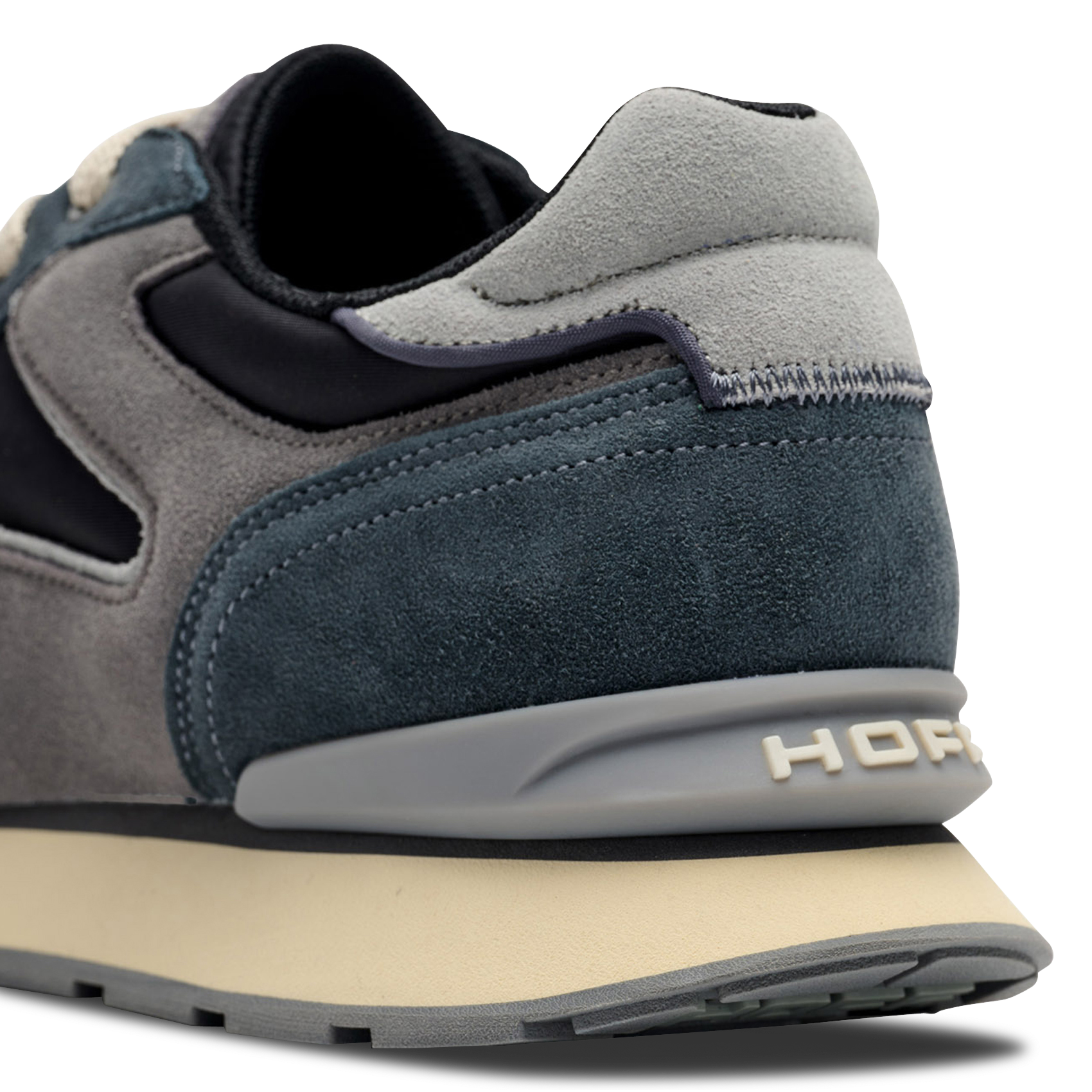 Niedrige Sneaker aus Leder-Mix HOFF Blau