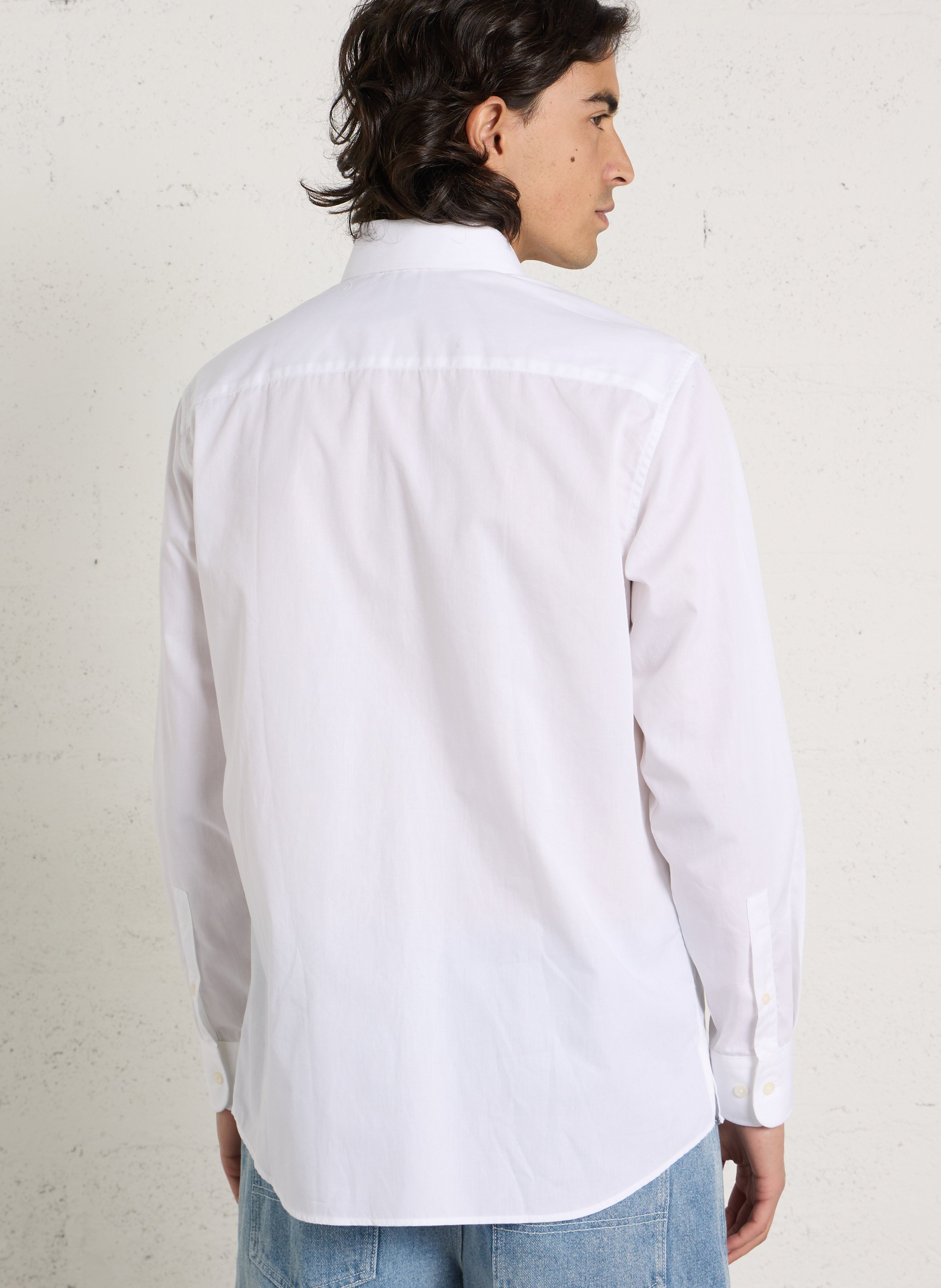 Colonel plain shirt AU PRINTEMPS PARIS White