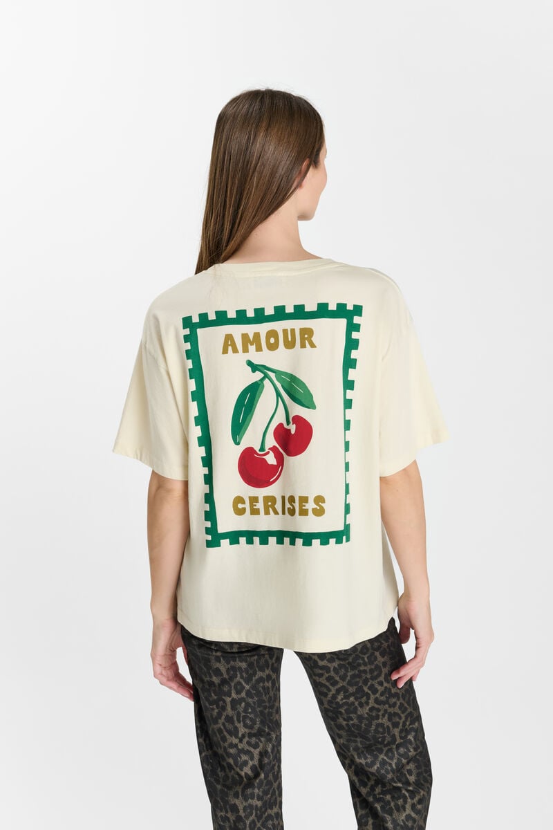 T-shirt LE TEMPS DES CERISES White