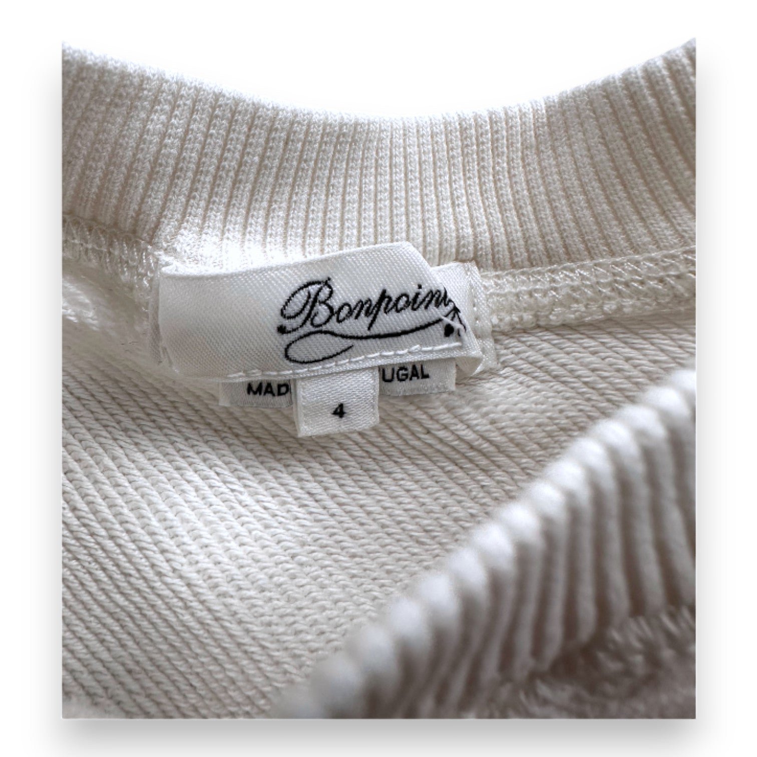 White children's sweatshirt - 4 years BONPOINT - Seconde Main White