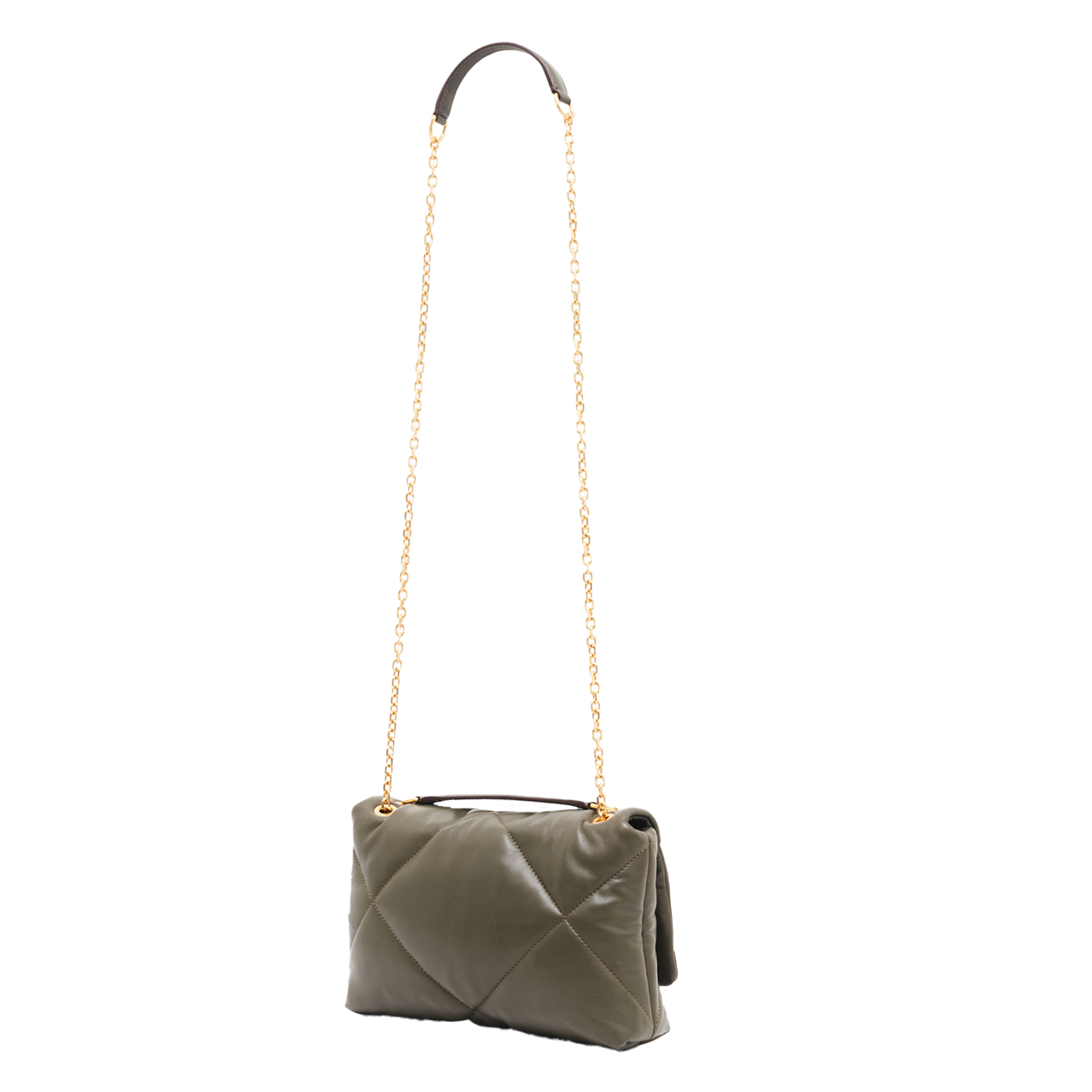 Sac bandoulière en cuir GERARD DAREL Kaki