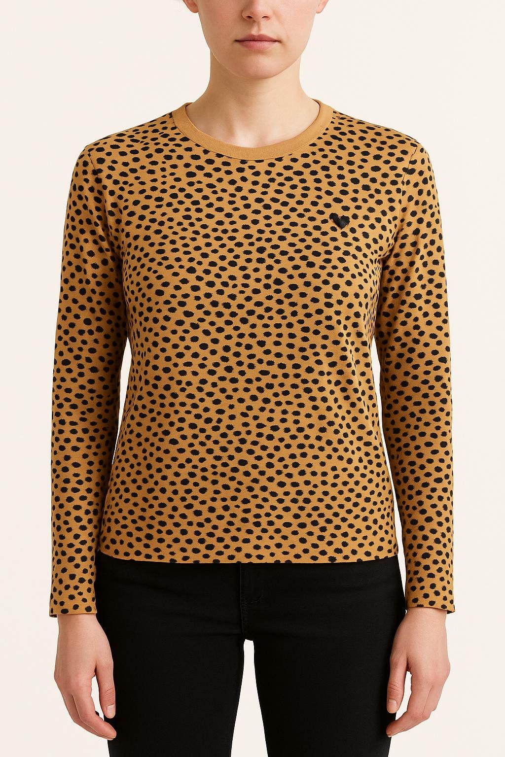 Tommy Badge T-shirt LEVI'S - Seconde main Beige