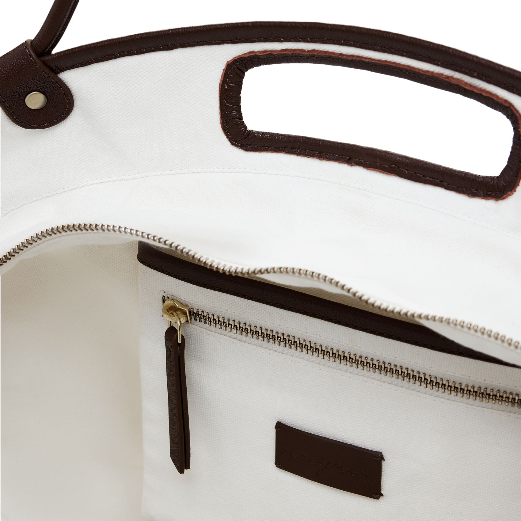 Embroidered cotton shopper bag DESIGUAL White