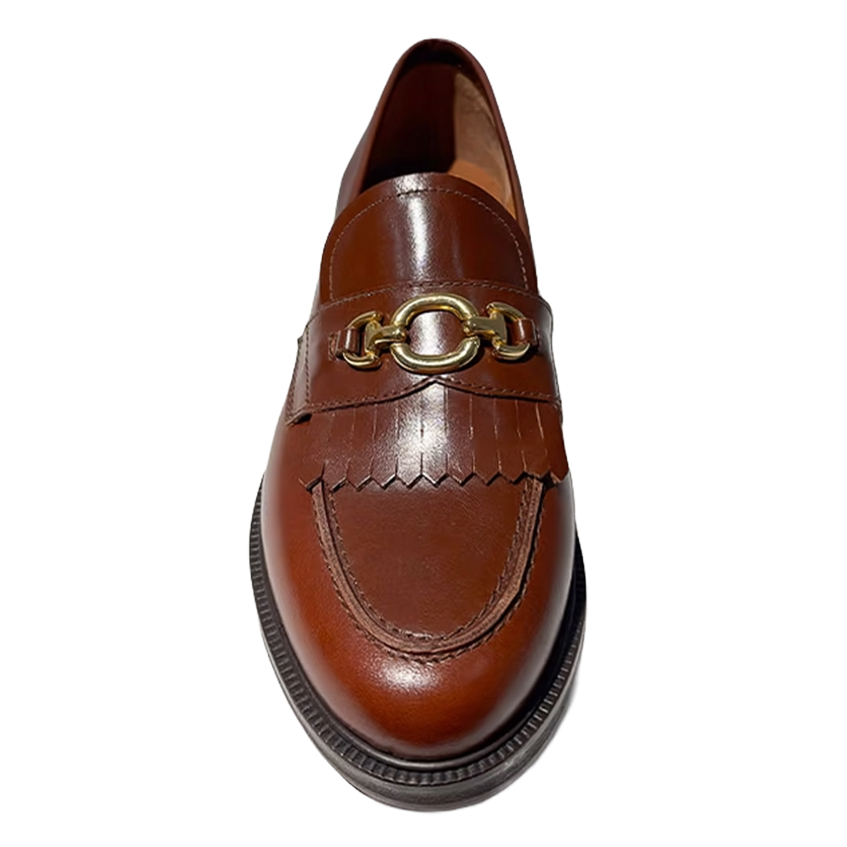 Mocassins en cuir JONAK Marron