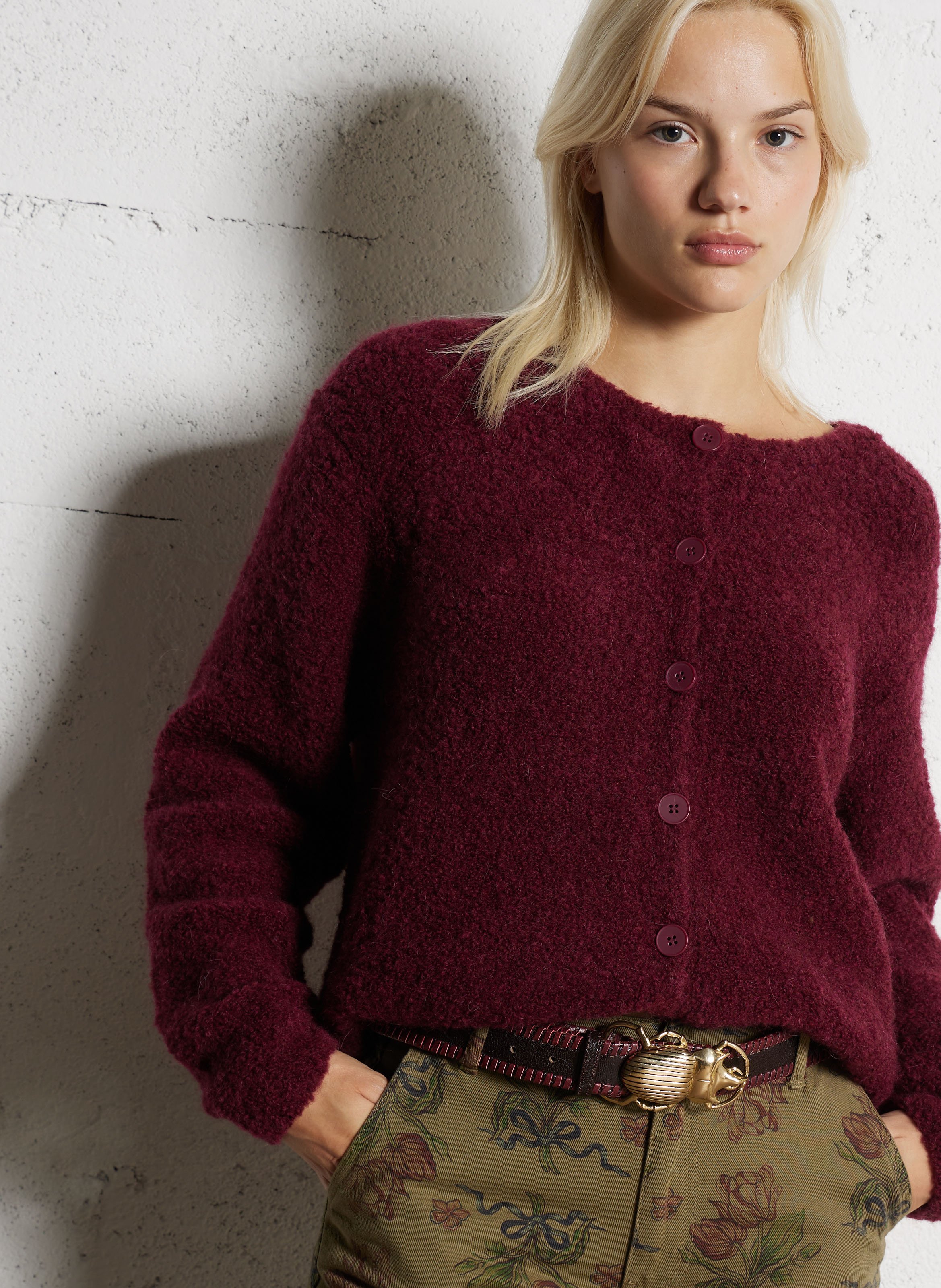 Deels leren ceintuur Bruin