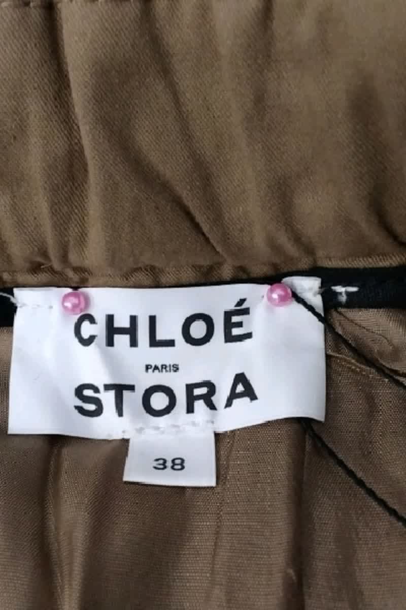 Carrot trousers CHLOE STORA - SECONDE MAIN Brown