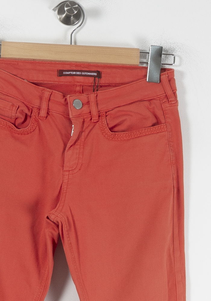 PANTS COMPTOIR DES COTONNIERS - Seconde main Orange