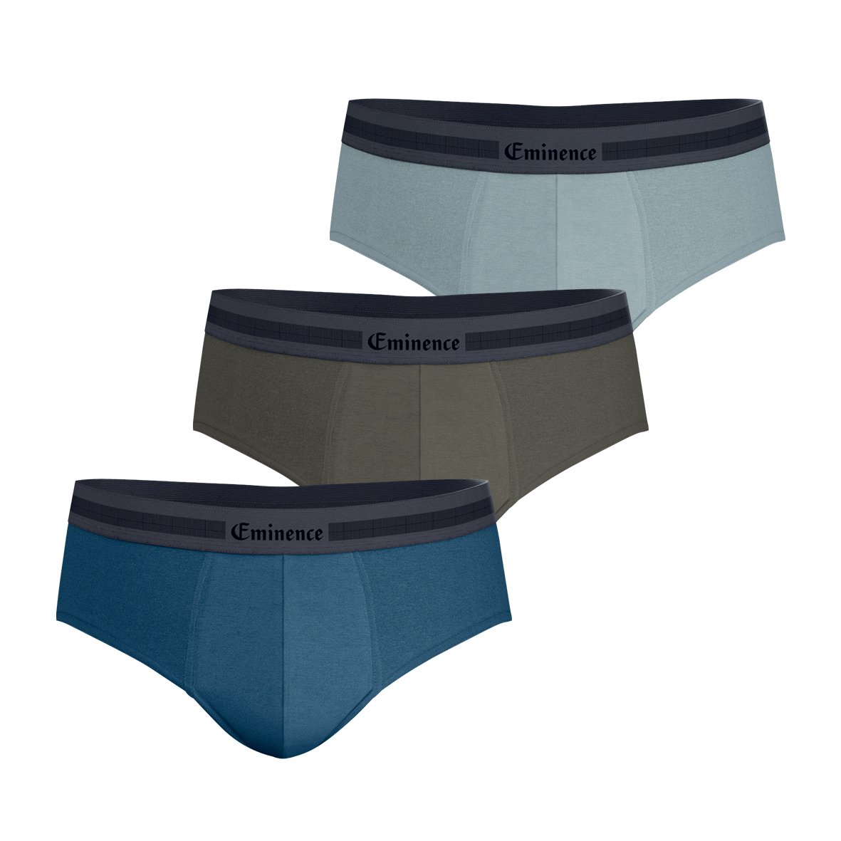 Pack of 10 low-rise briefs Grey