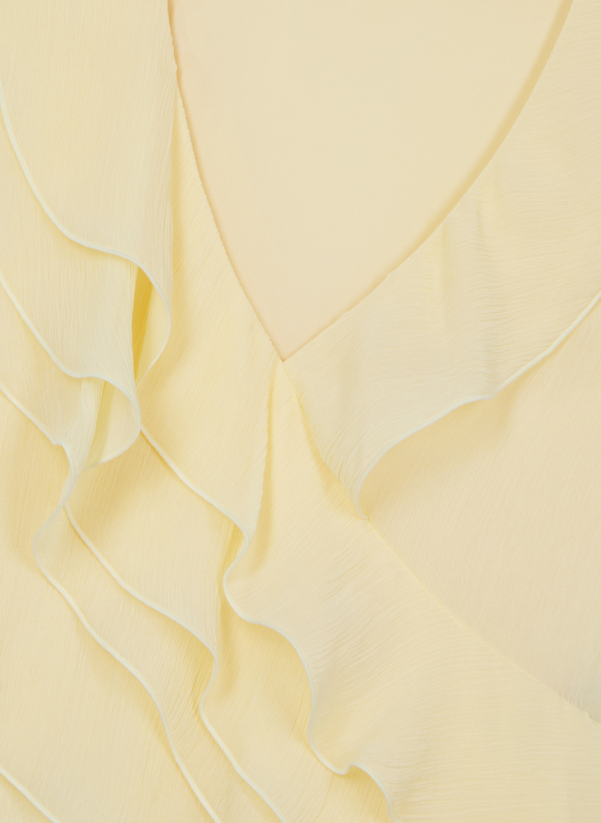 Flounced top THE KOOPLES Yellow