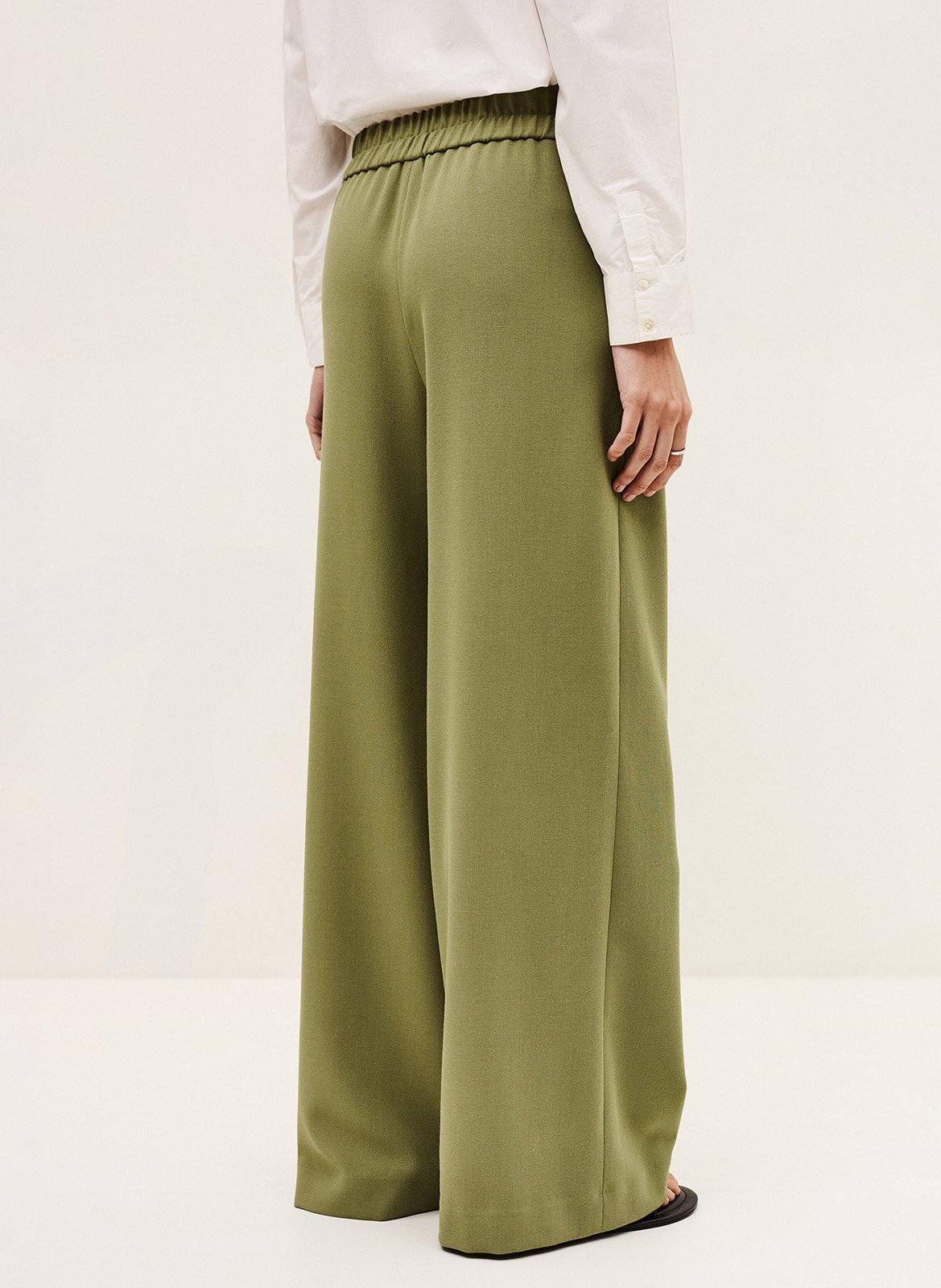 Pantalon large BA&SH Kaki