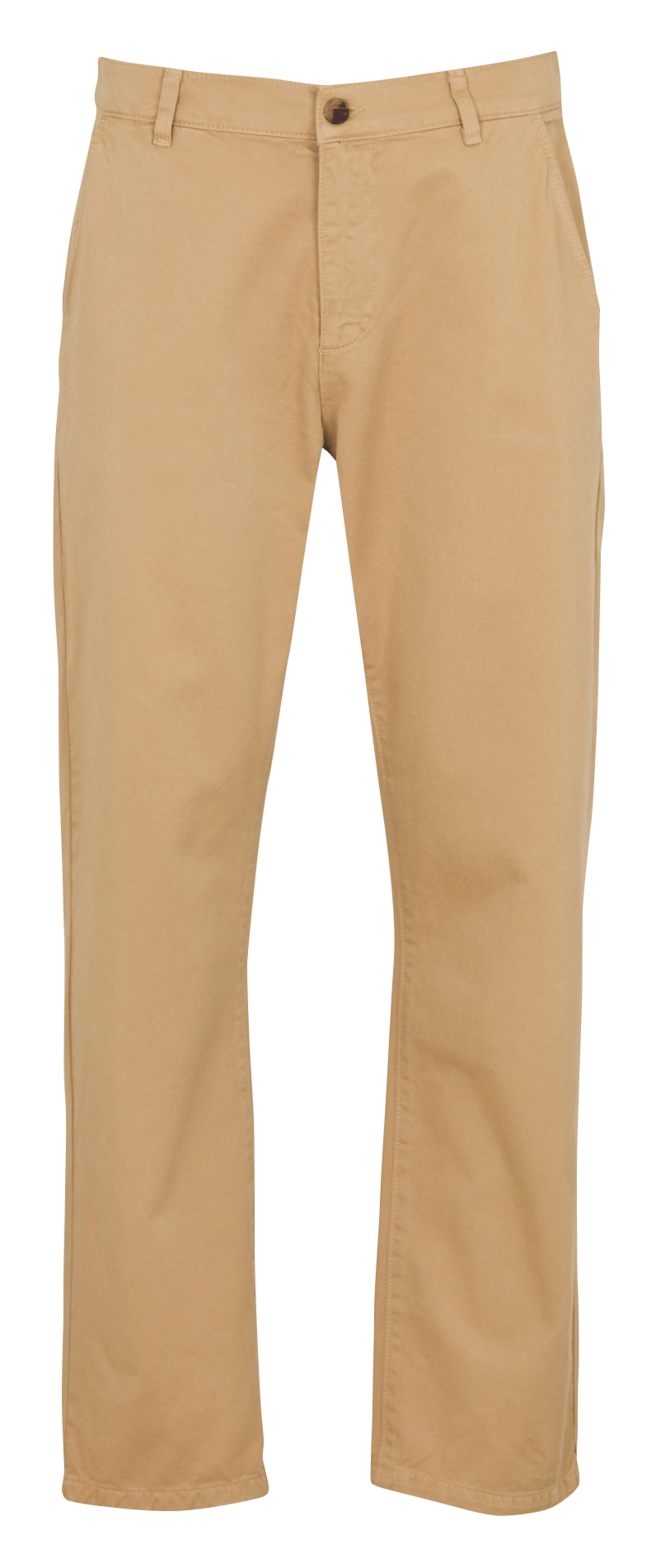 Pantalon droit en coton LES DEUX Beige