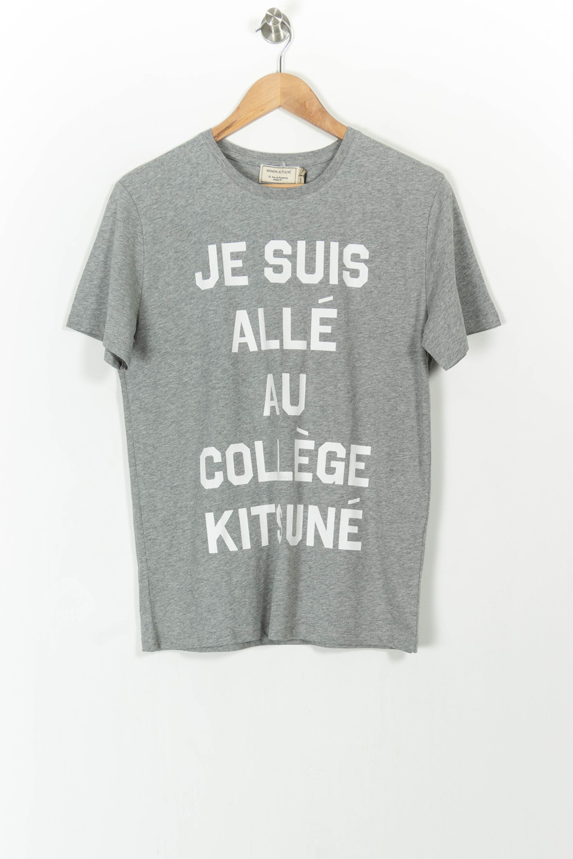 T-shirt MAISON KITSUNÉ - Seconde main Grey