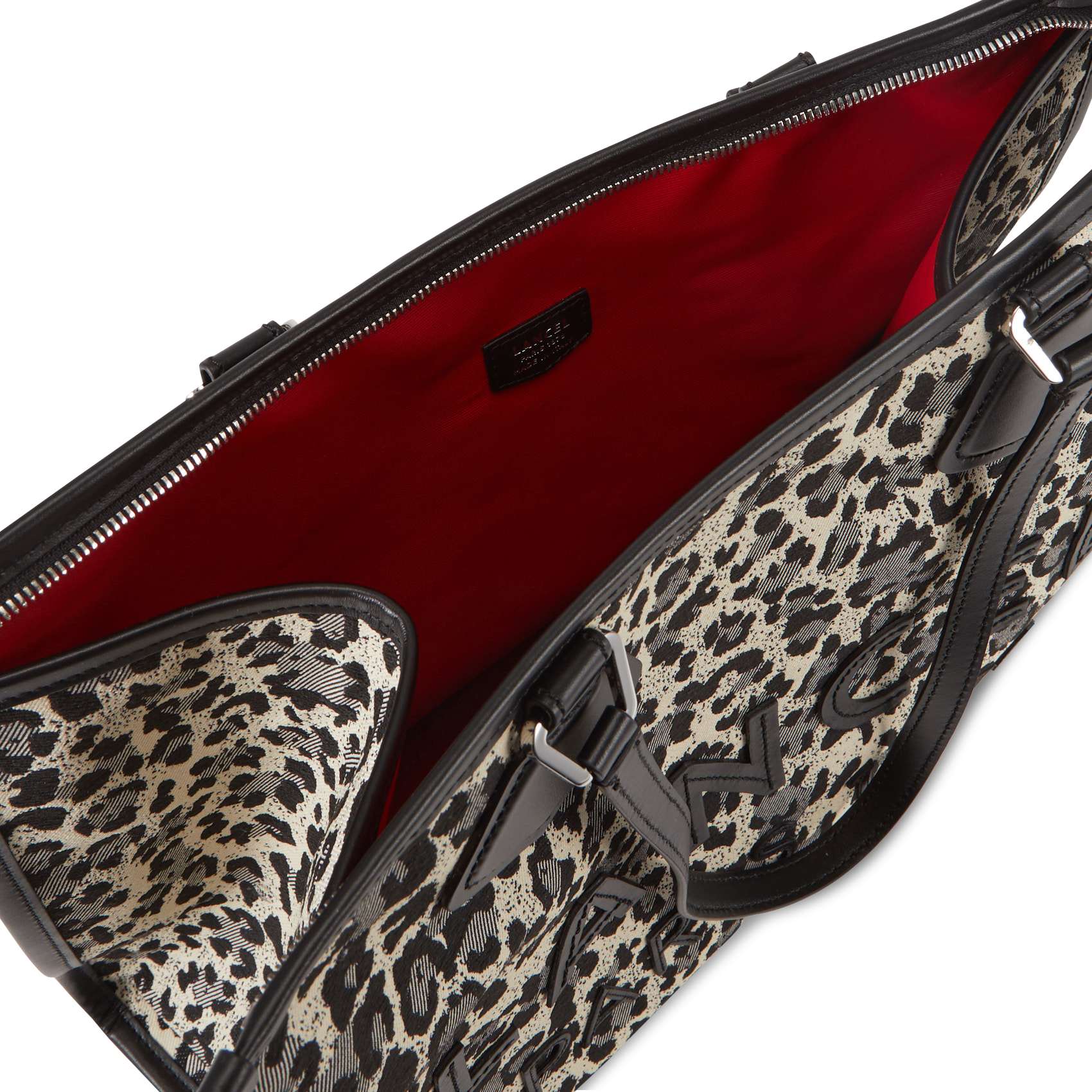 Shopper mit Print LANCEL Schwarz