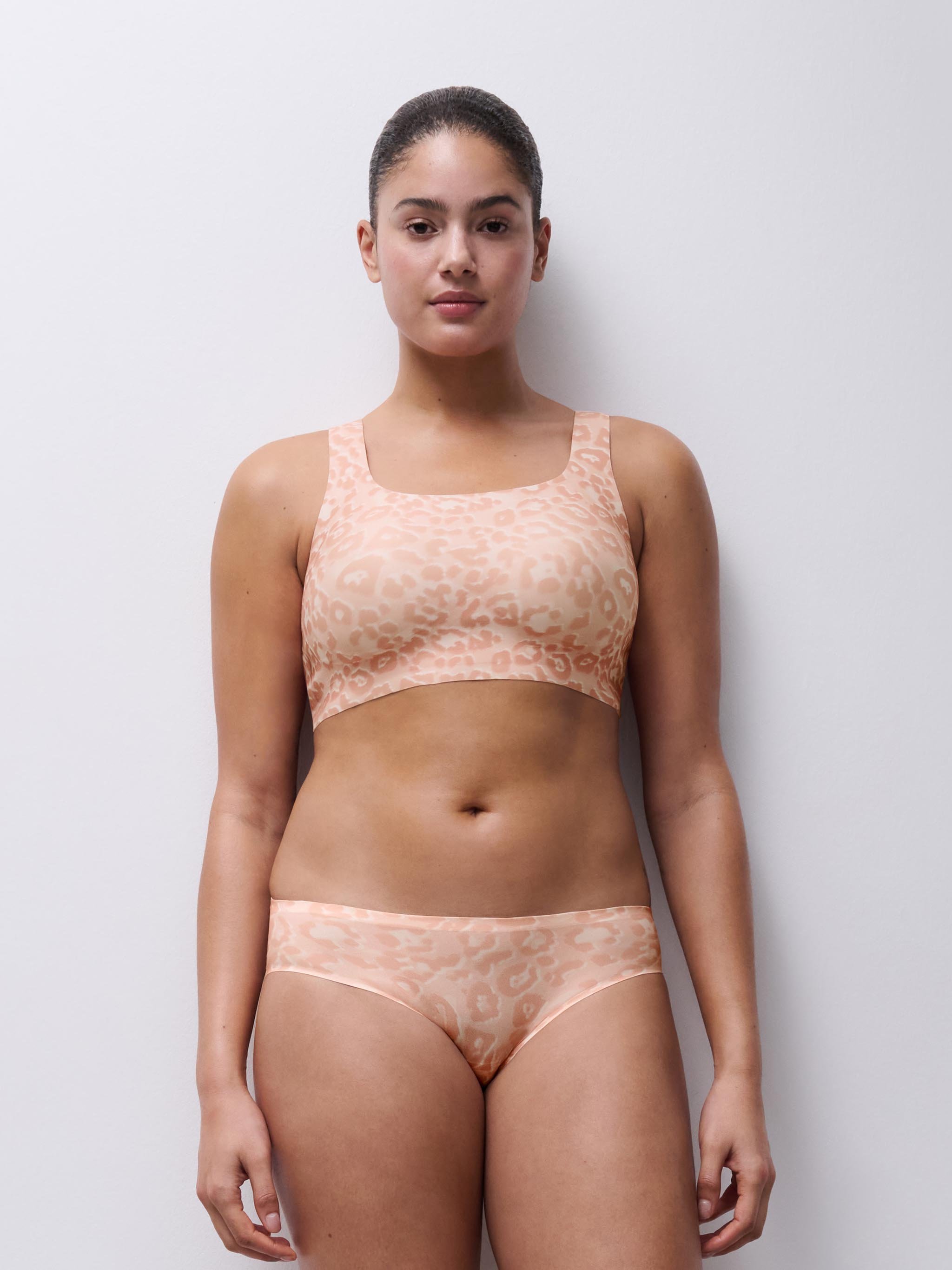 Non-wired bra CHANTELLE Brown