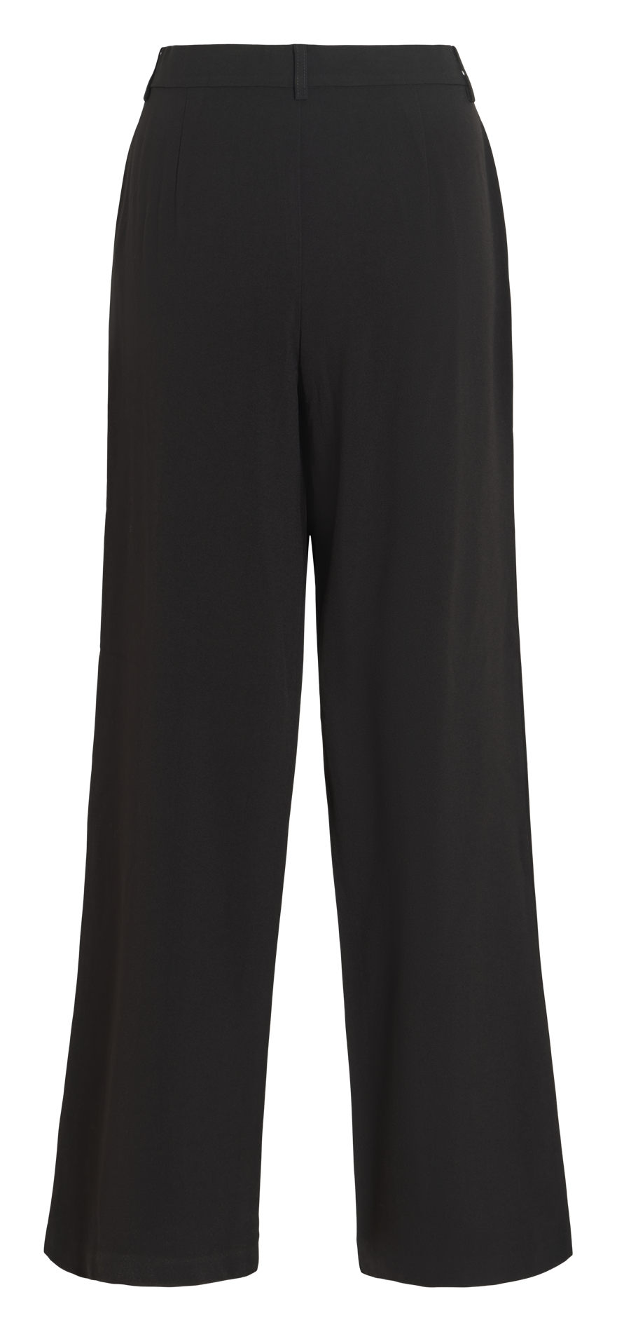 Gerade geschnittene Hose VILA Schwarz