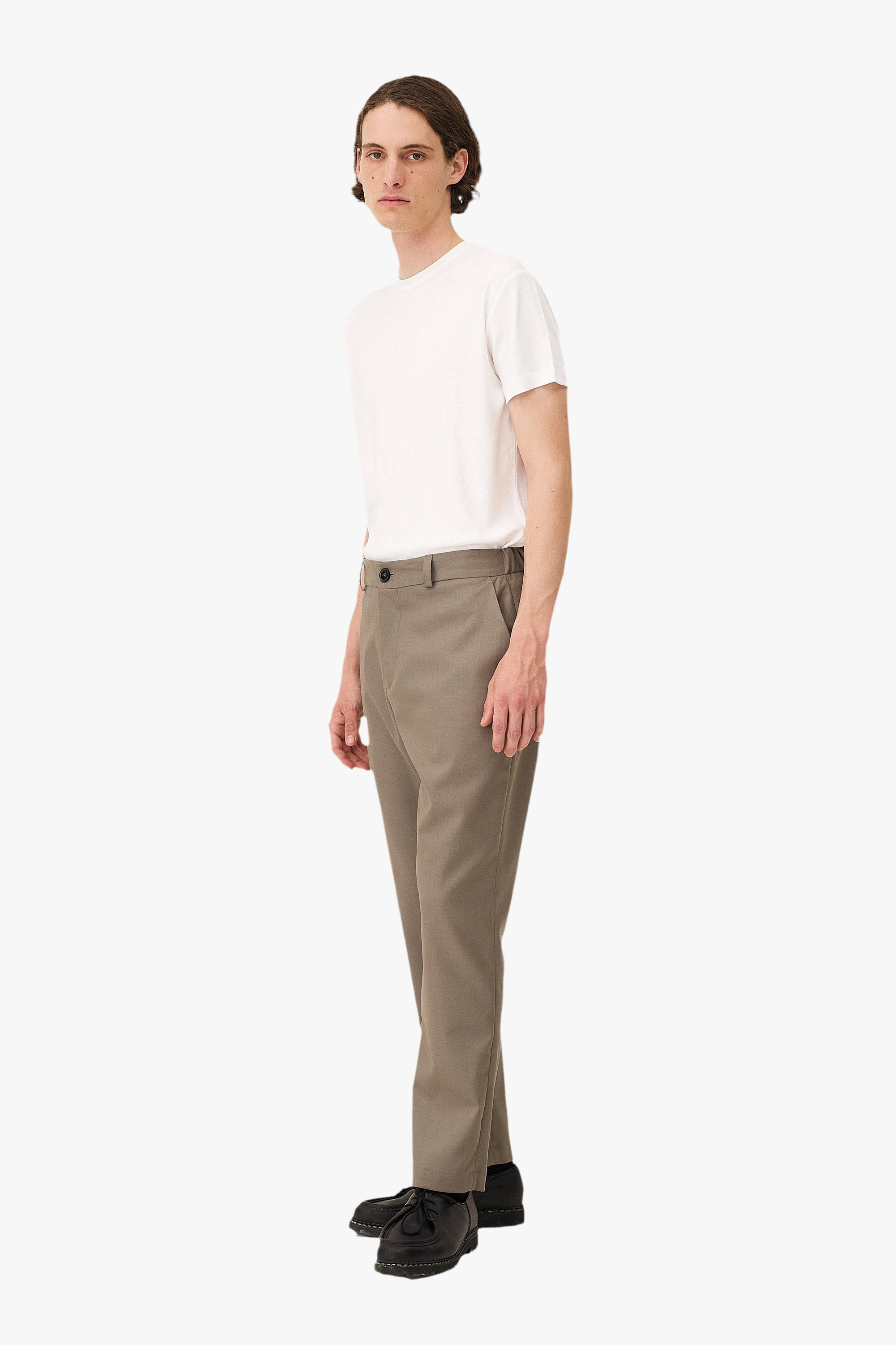 Tapered trousers | Brown Noyoco Men
