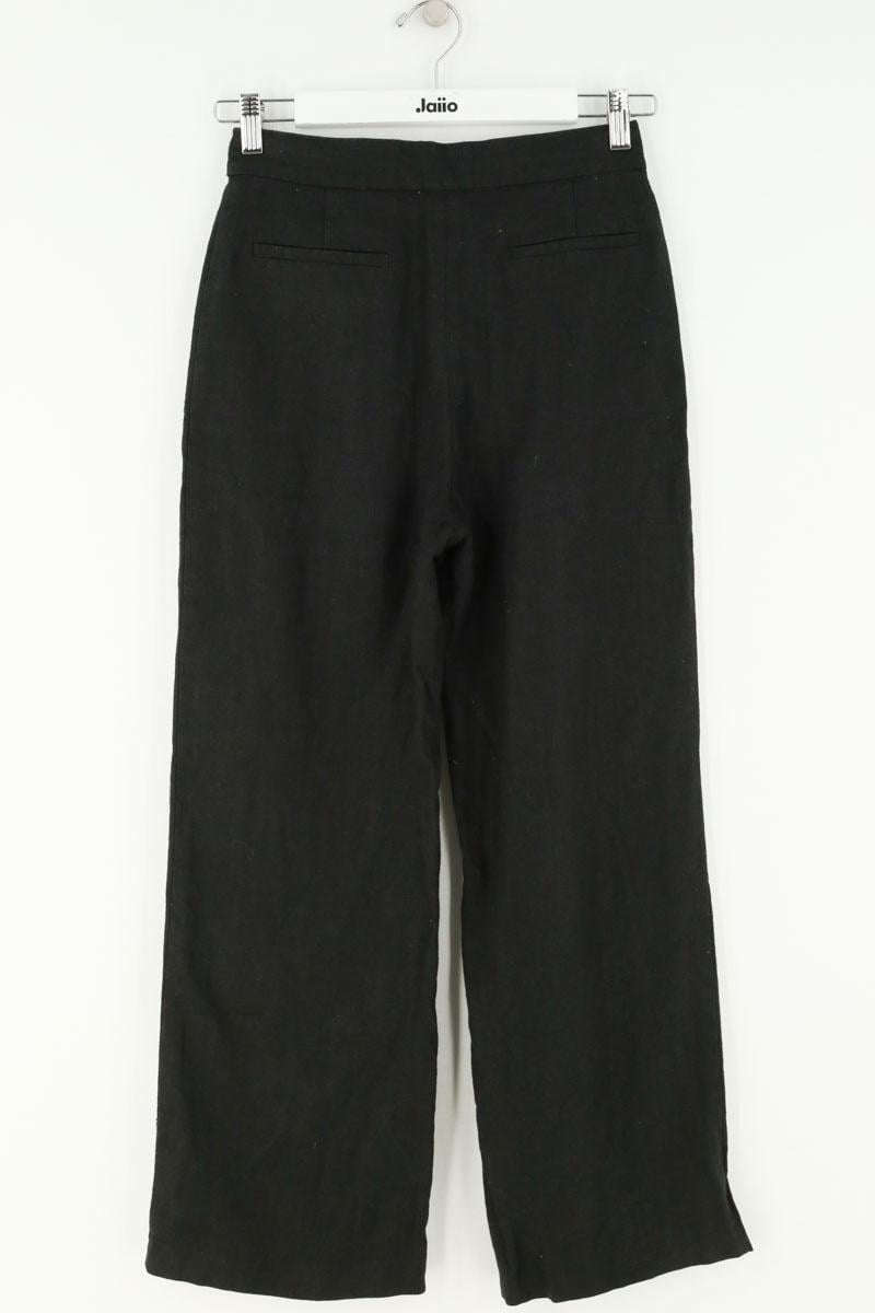 Straight-leg pants SEZANE - Seconde main Black