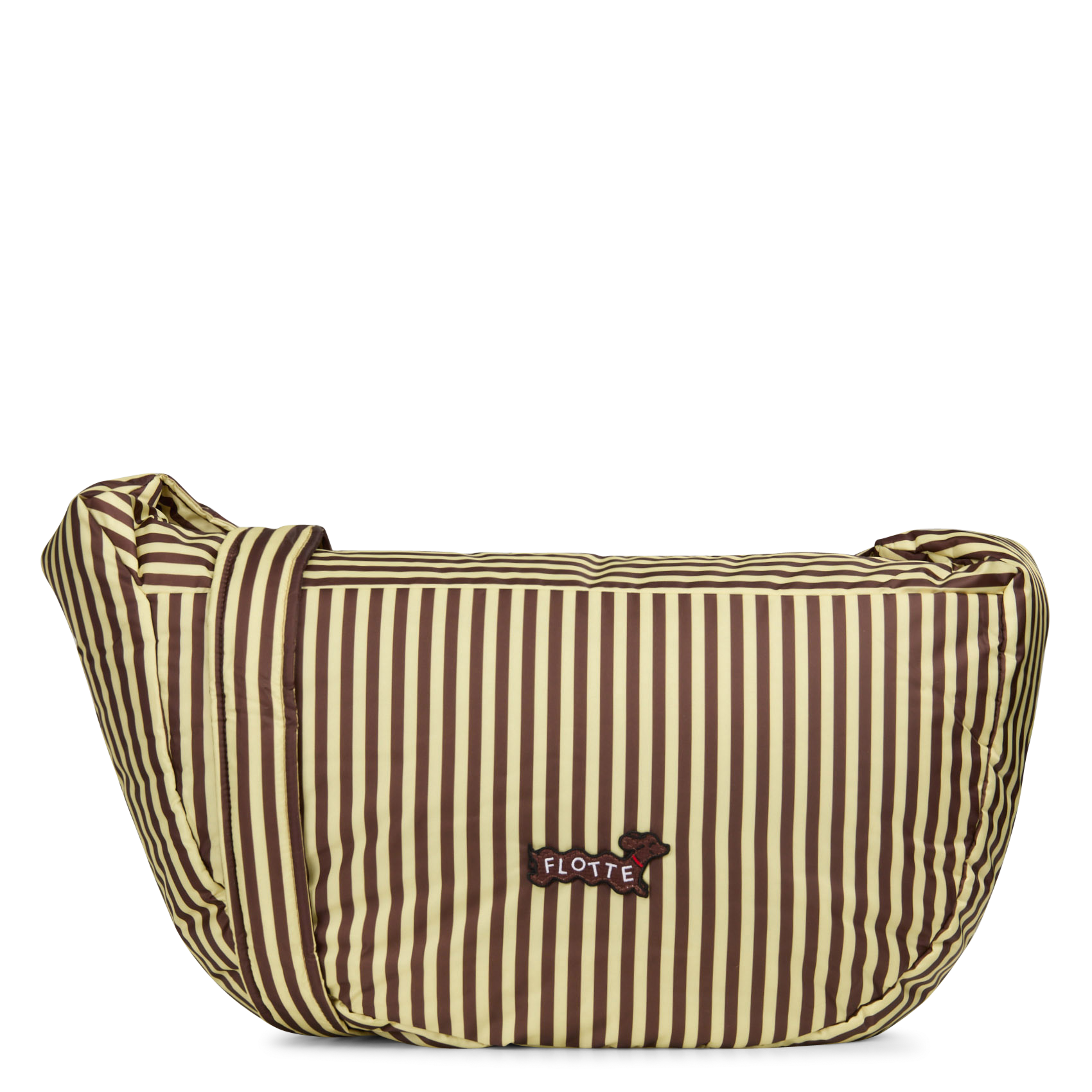 Sac banane rayé avec broderie FLOTTE