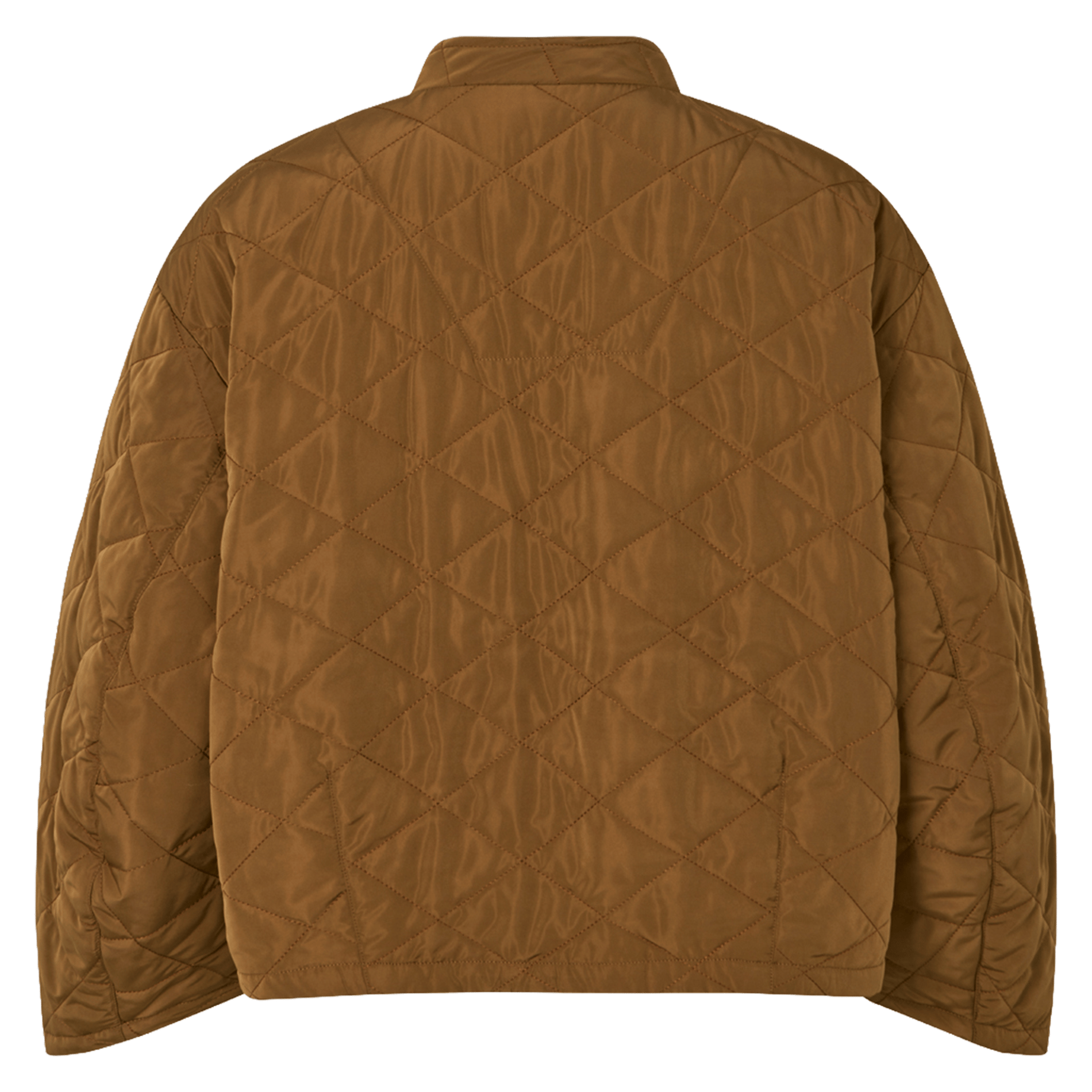 Veste matelassée à col montant RABENS SALONER Marron