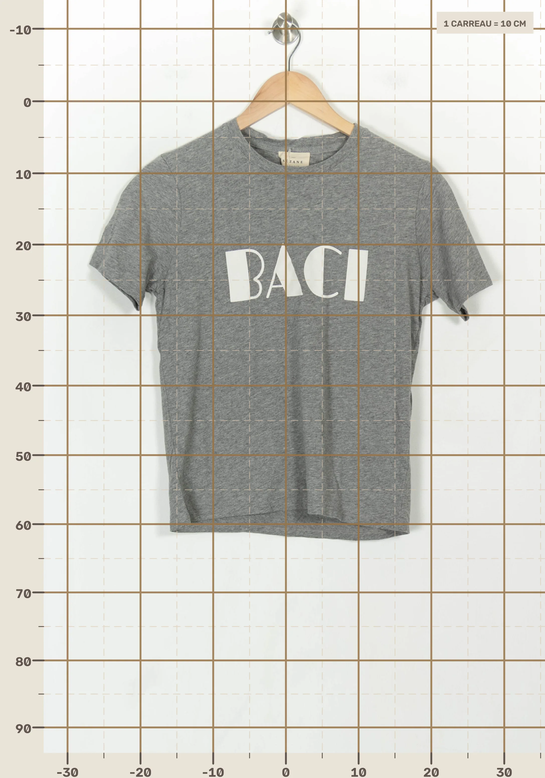 T-shirt SEZANE - Seconde main Grey