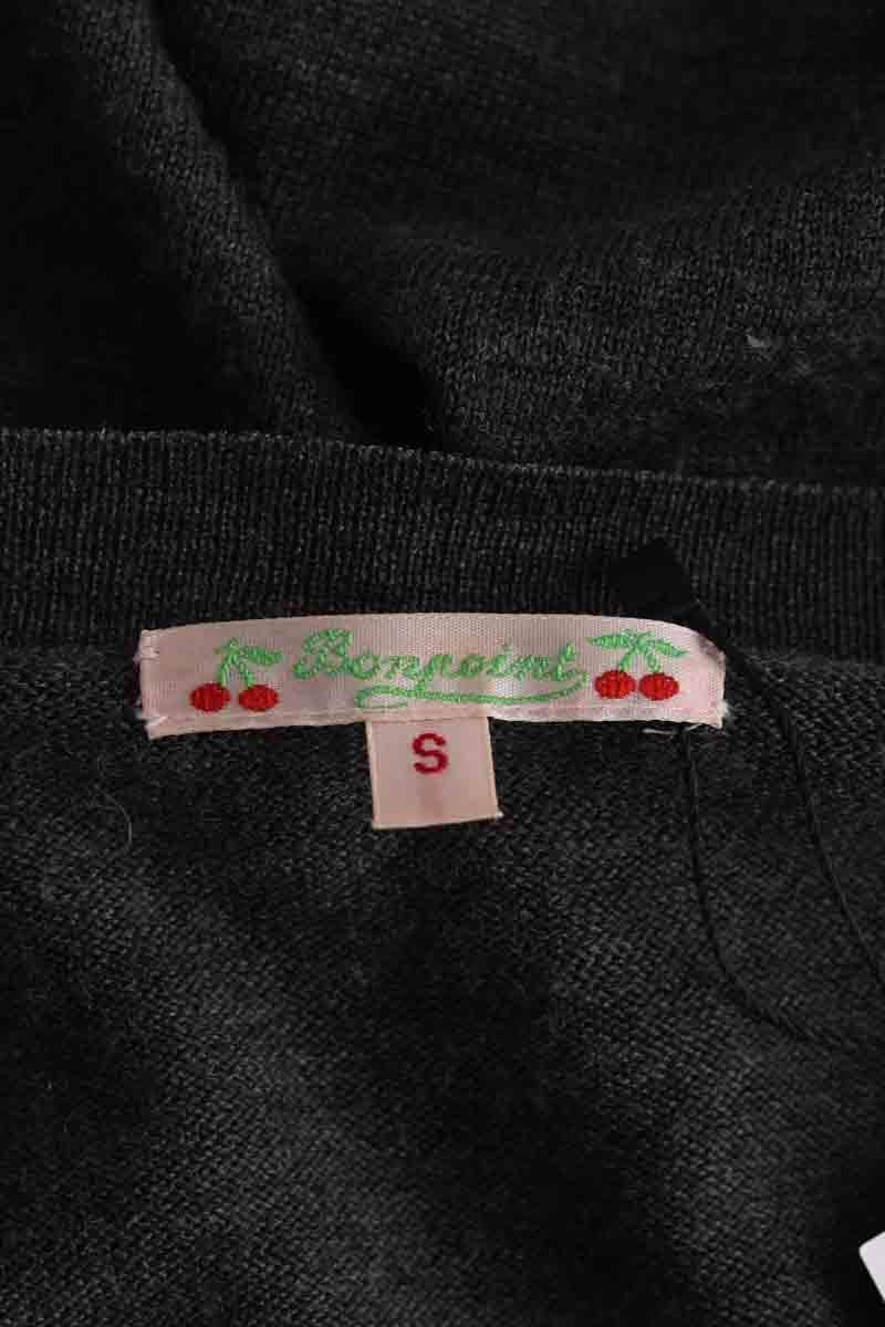 Cardigan BONPOINT - Seconde Main Grey