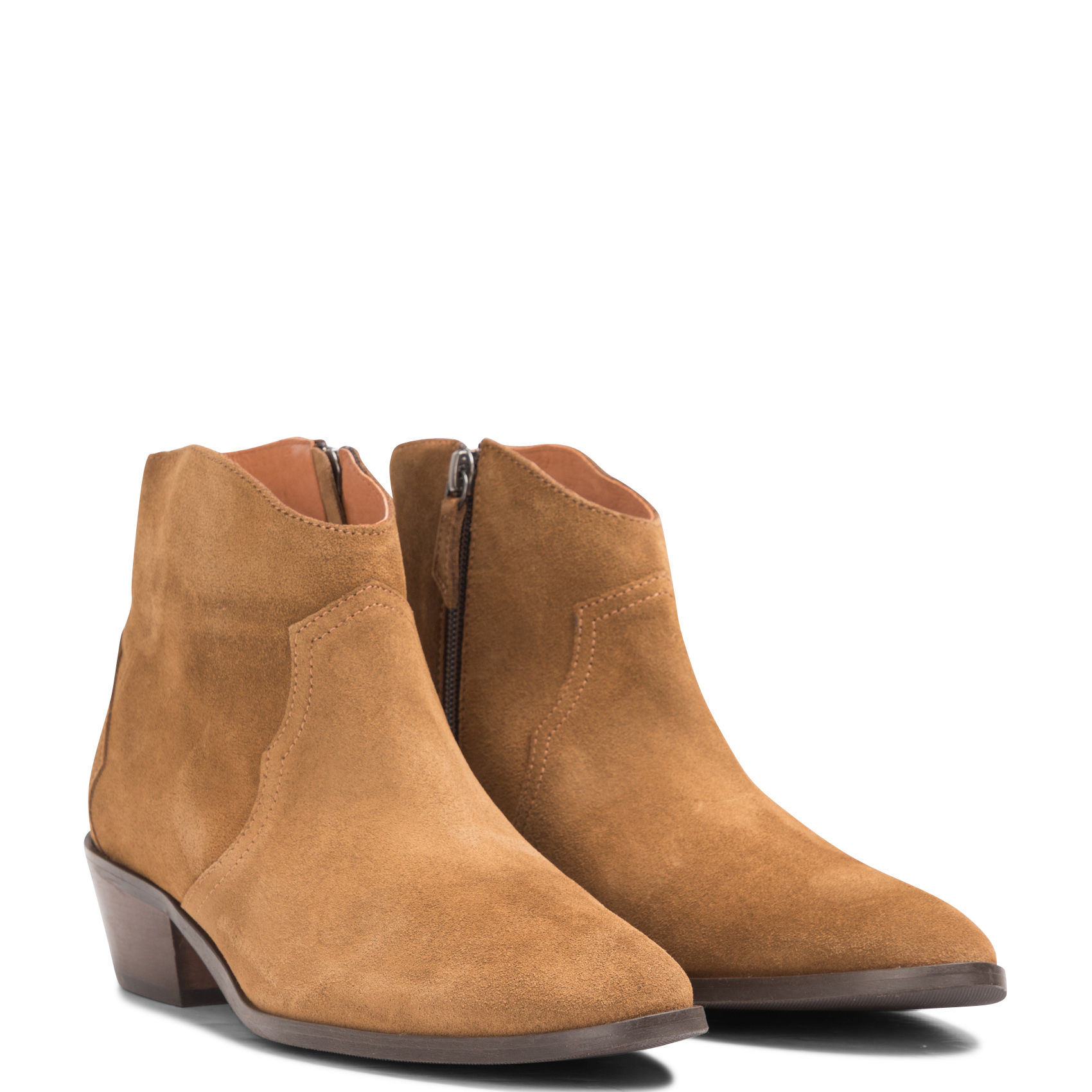 Boots en velours ANONYMOUS COPENHAGEN Marron