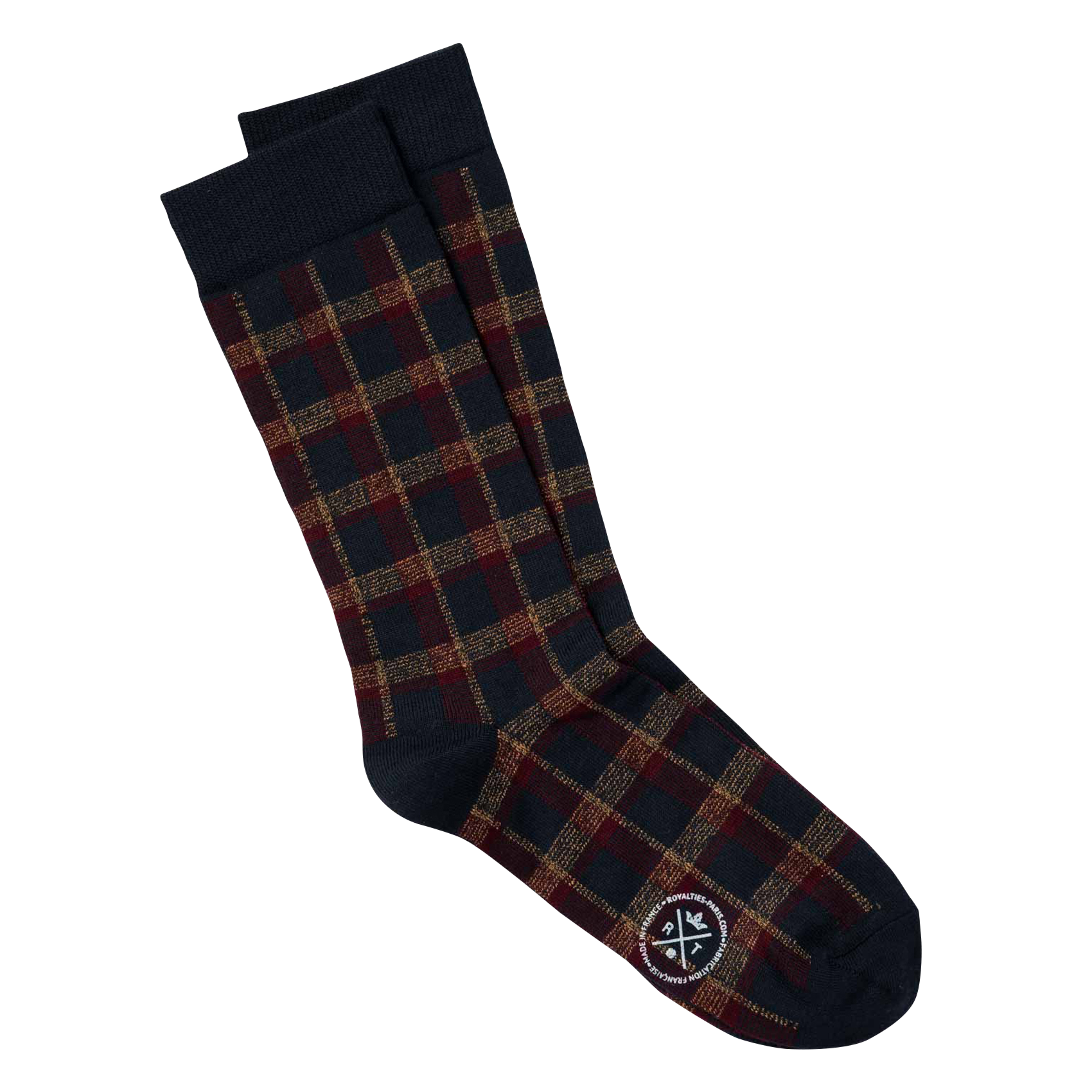 Sokken | katoenblend ROYALTIES Zwart